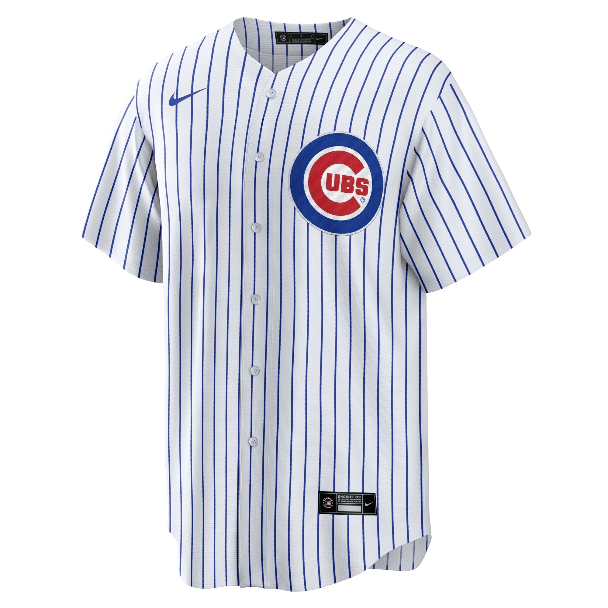 Men's Chicago Cubs Dansby Swanson  White Replica Player Jersey