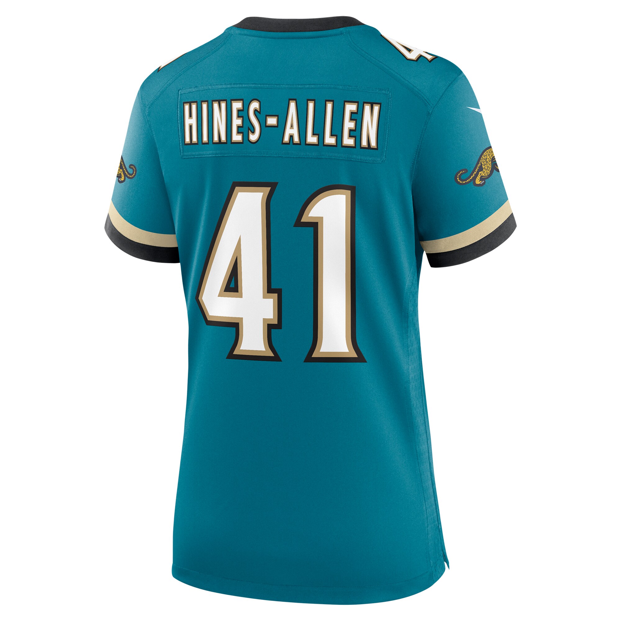 Josh Hines-Allen Jacksonville Jaguars Women's Prowler Throwback Game Jersey - Teal