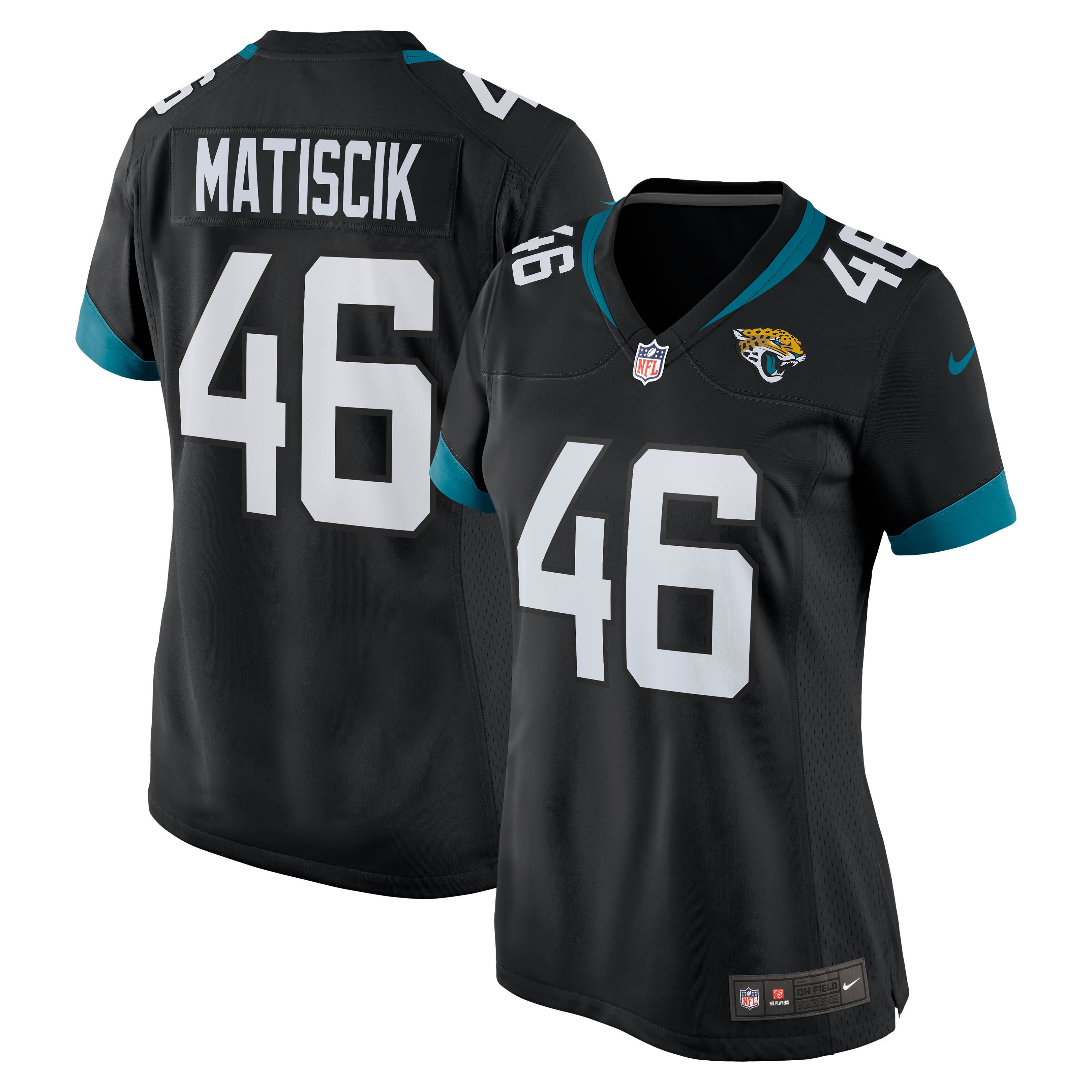 Ross Matiscik Jacksonville Jaguars Women's Game Jersey - Black