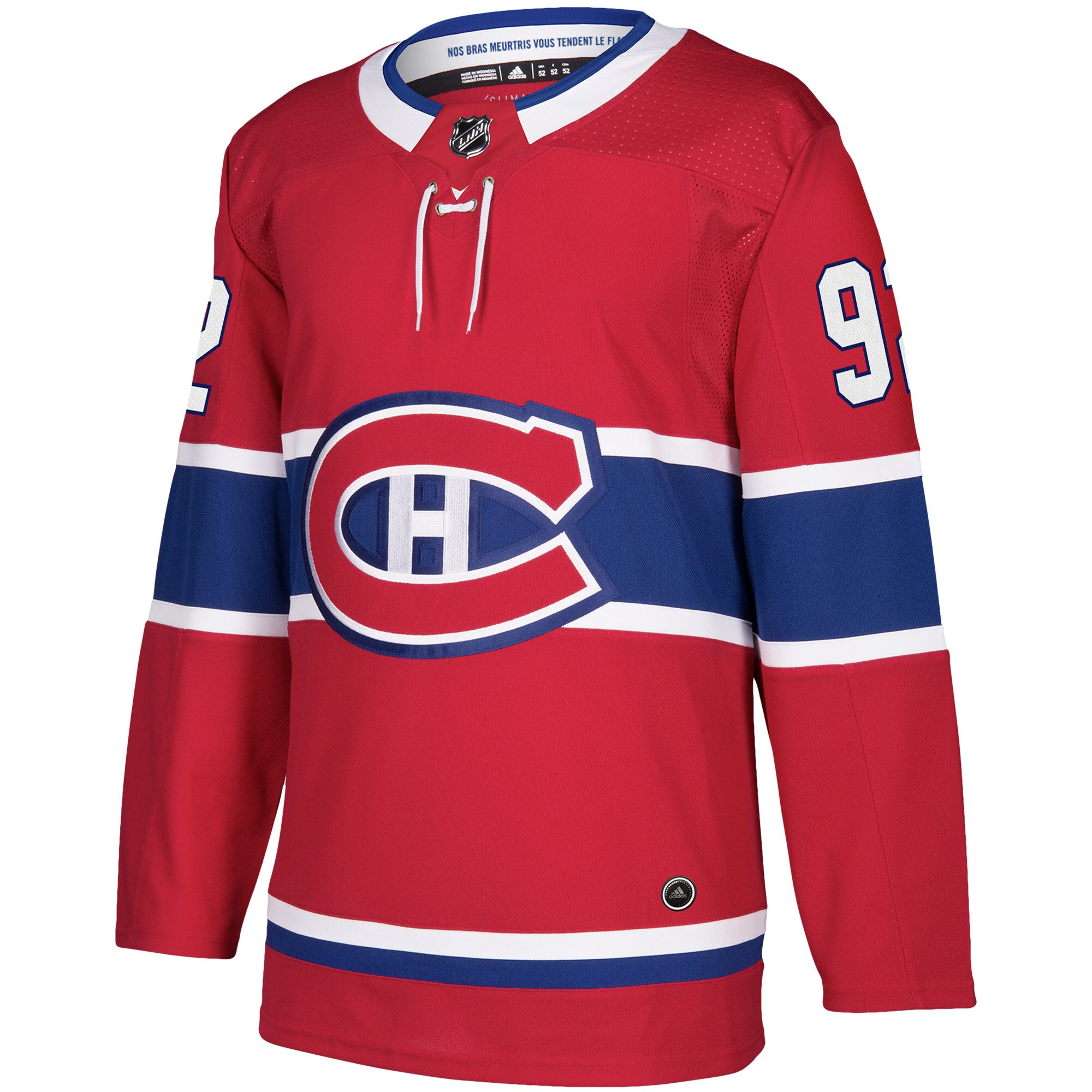 Jonathan Drouin Montreal Canadiens  Authentic Player Jersey - Red