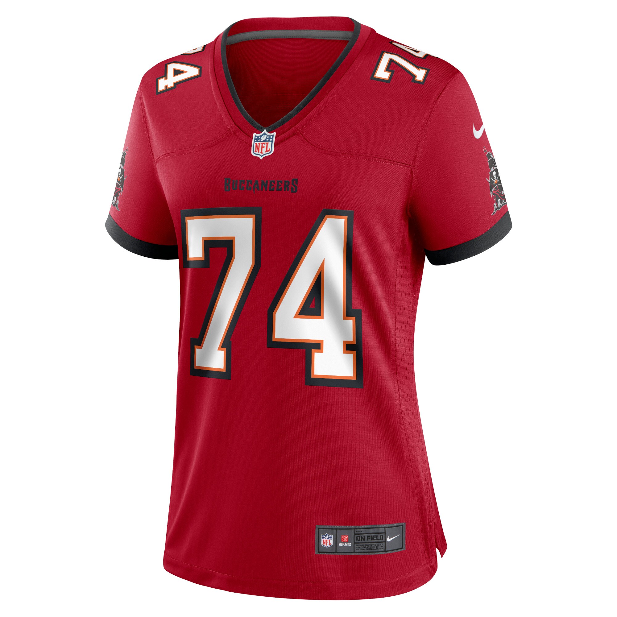 Grant Hermanns Tampa Bay Buccaneers  Women's Home Game Player Jersey - Red