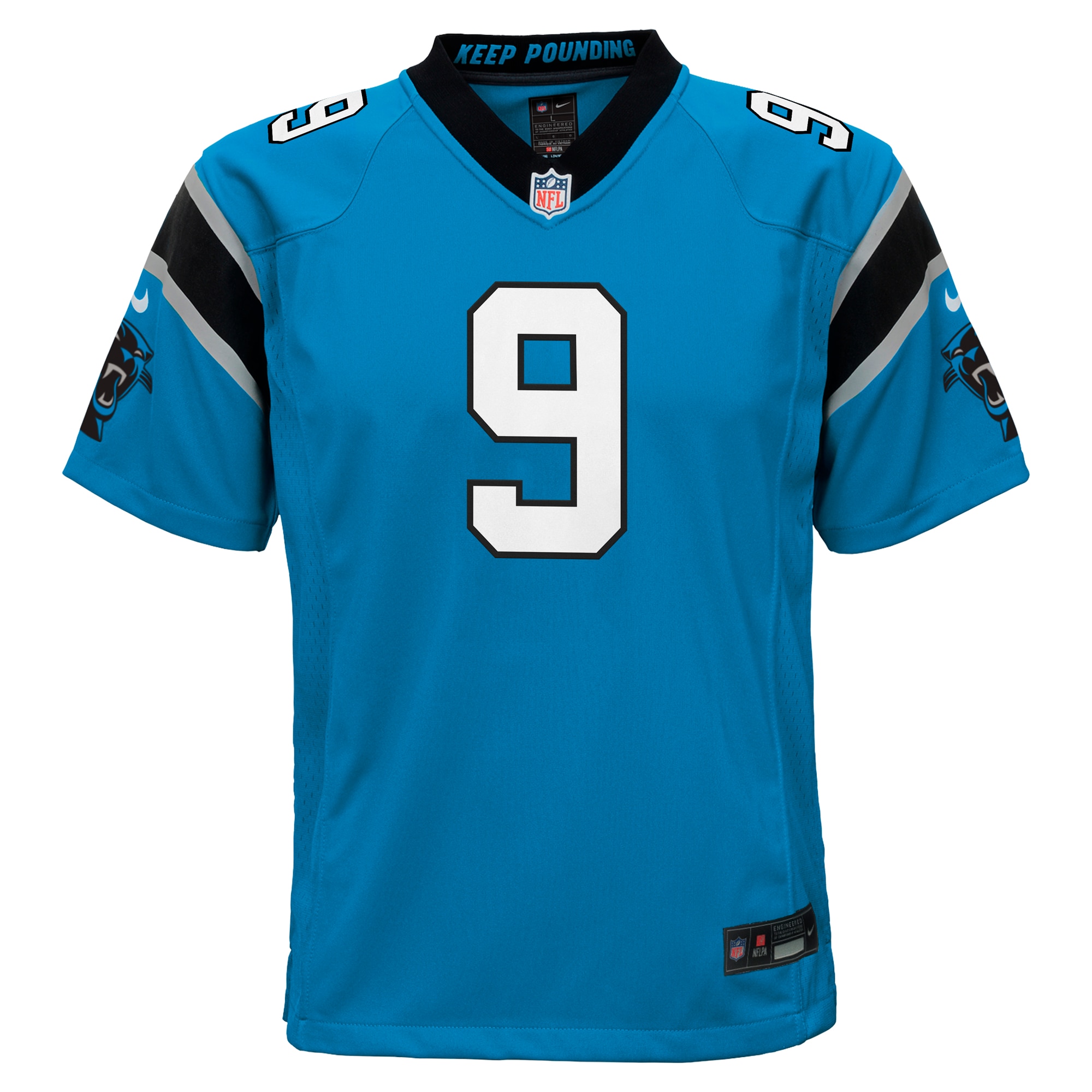 Bryce Young Carolina Panthers  Youth 2023 NFL Draft First Round Pick Alternate Game Jersey - Blue