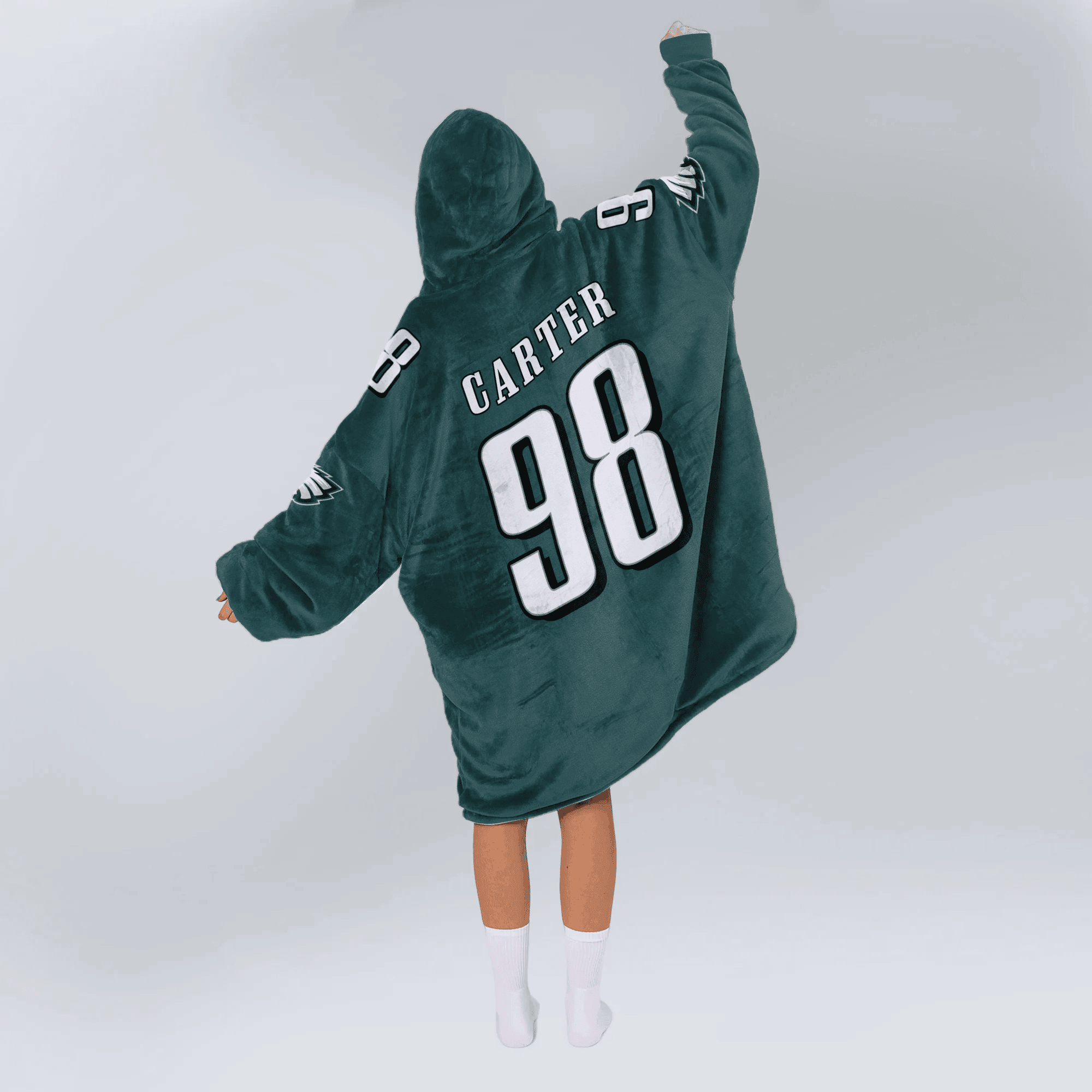 Adult 98 Philadelphia Football Unisex Blanket Hoodie