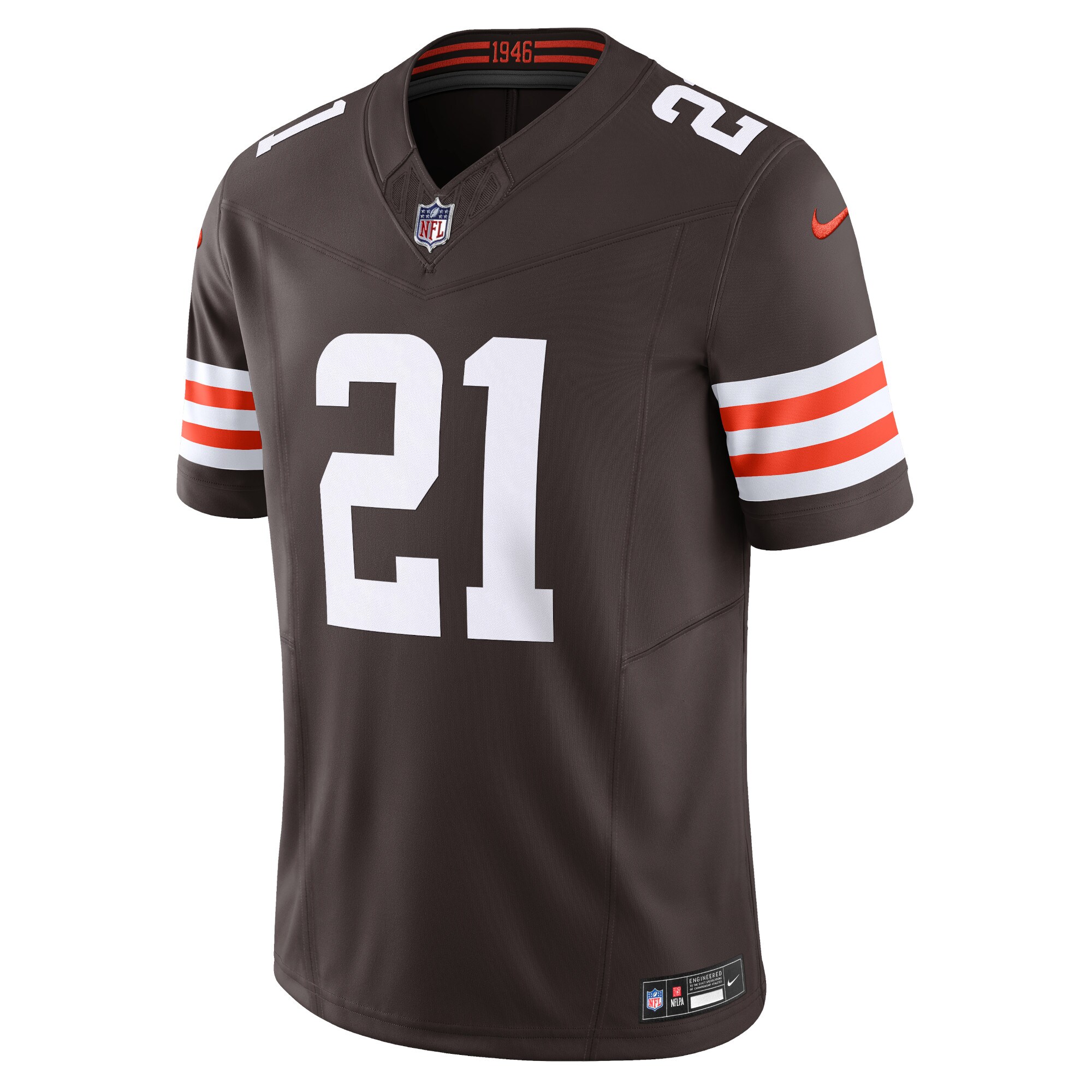 Denzel Ward Cleveland Browns Vapor F.U.S.E. Limited Jersey - Brown