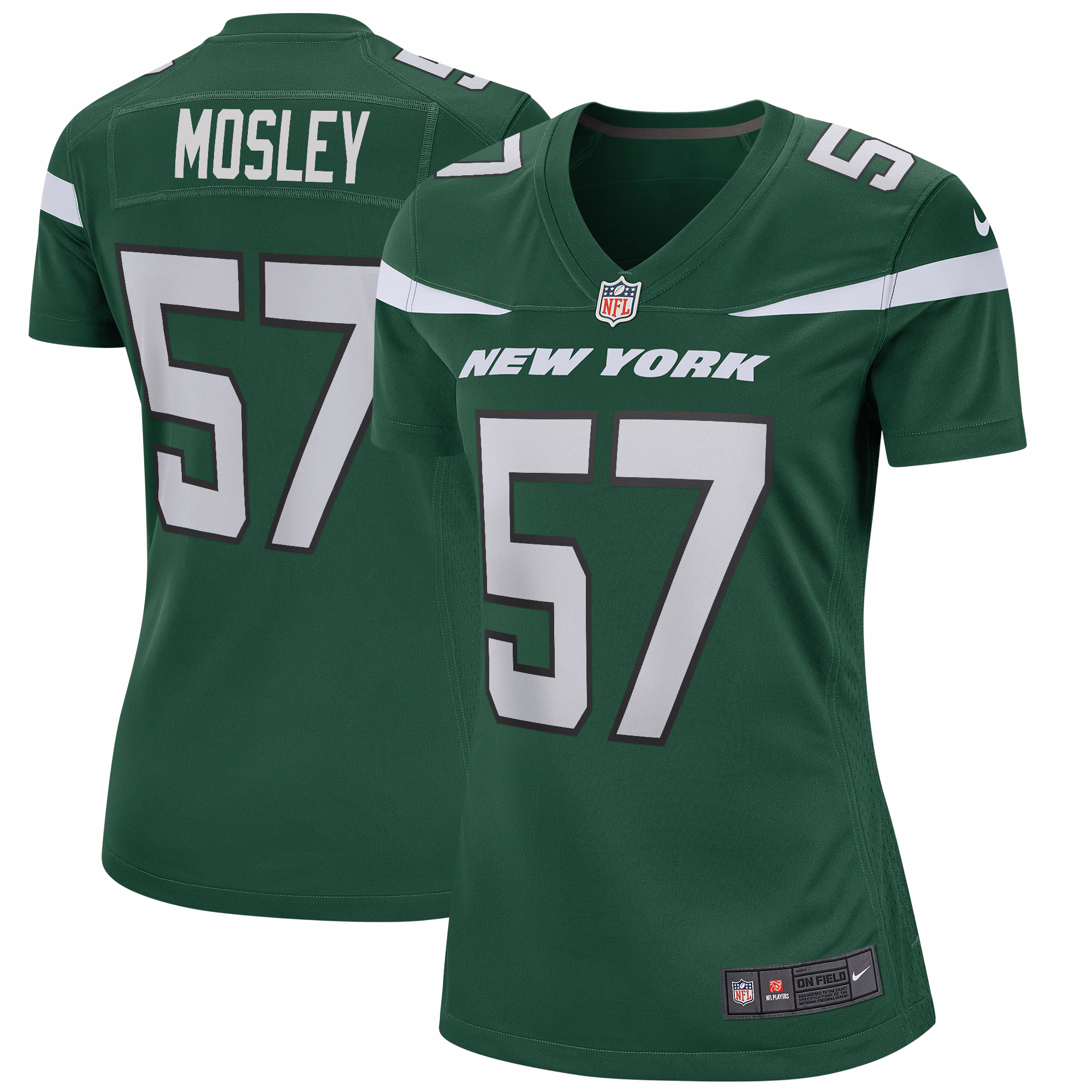 C.J. Mosley New York Jets Women's Player Jersey - Green