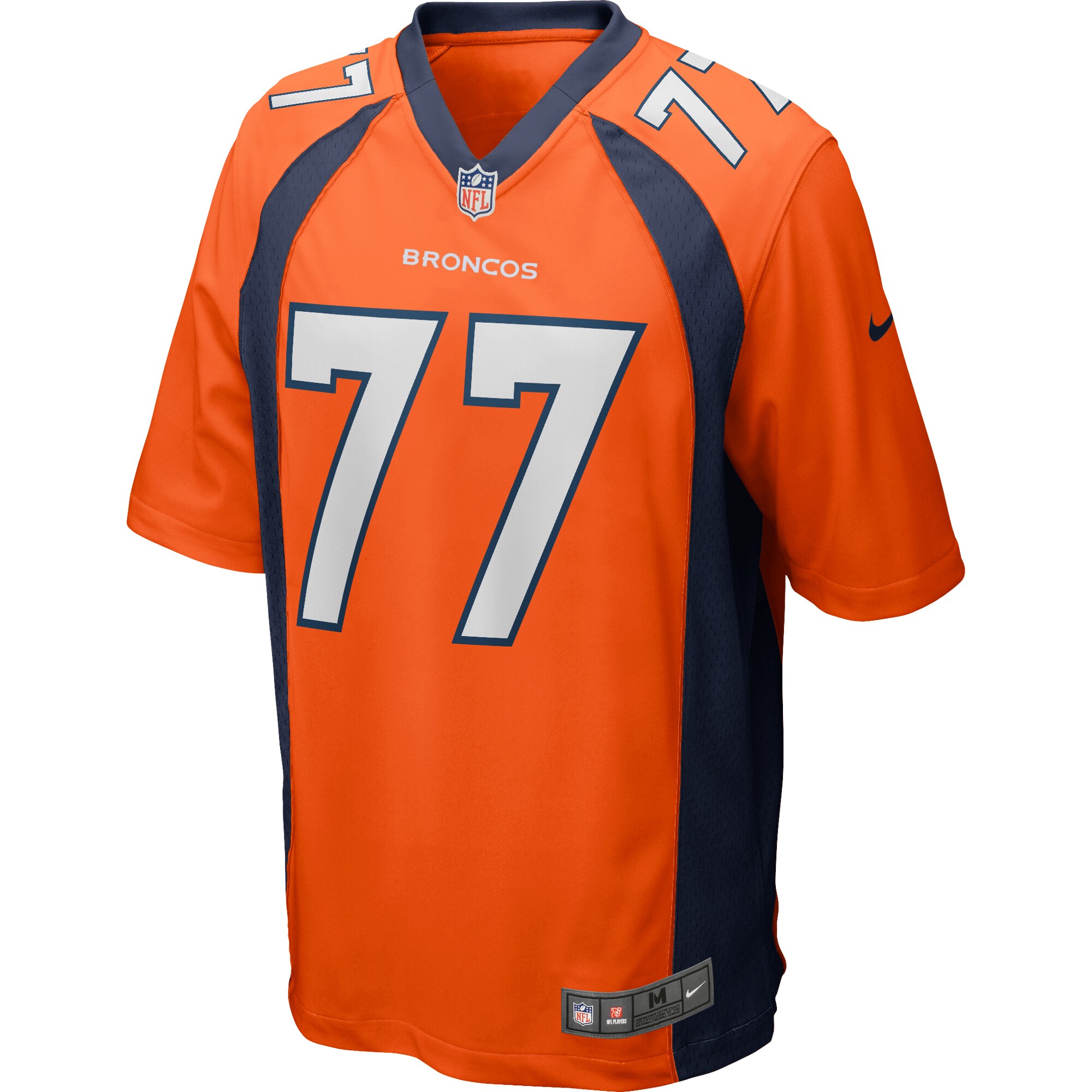 Lyle Alzado Denver Broncos Game Retired Player Jersey - Orange