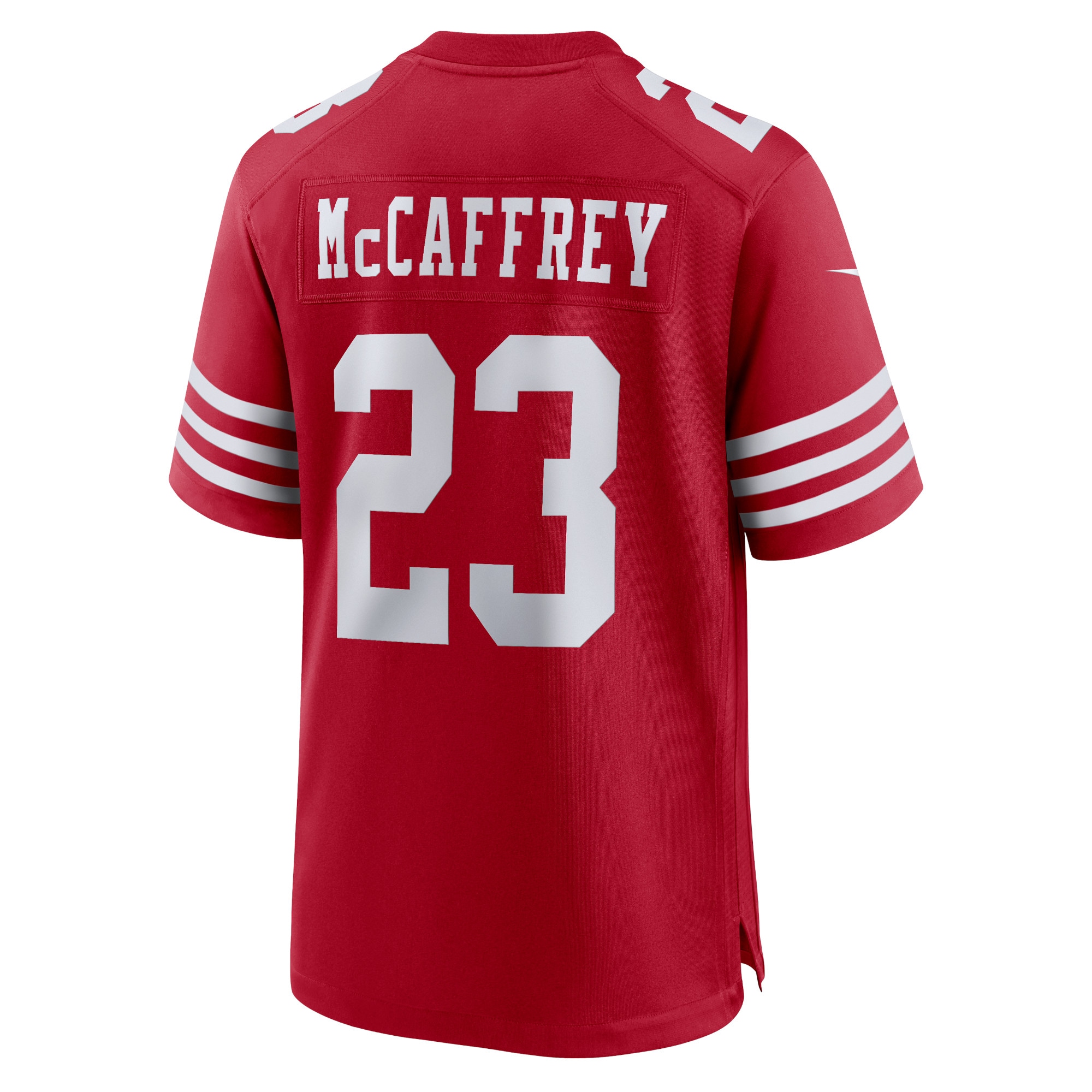 Christian McCaffrey San Francisco 49ers Game Player Jersey - White