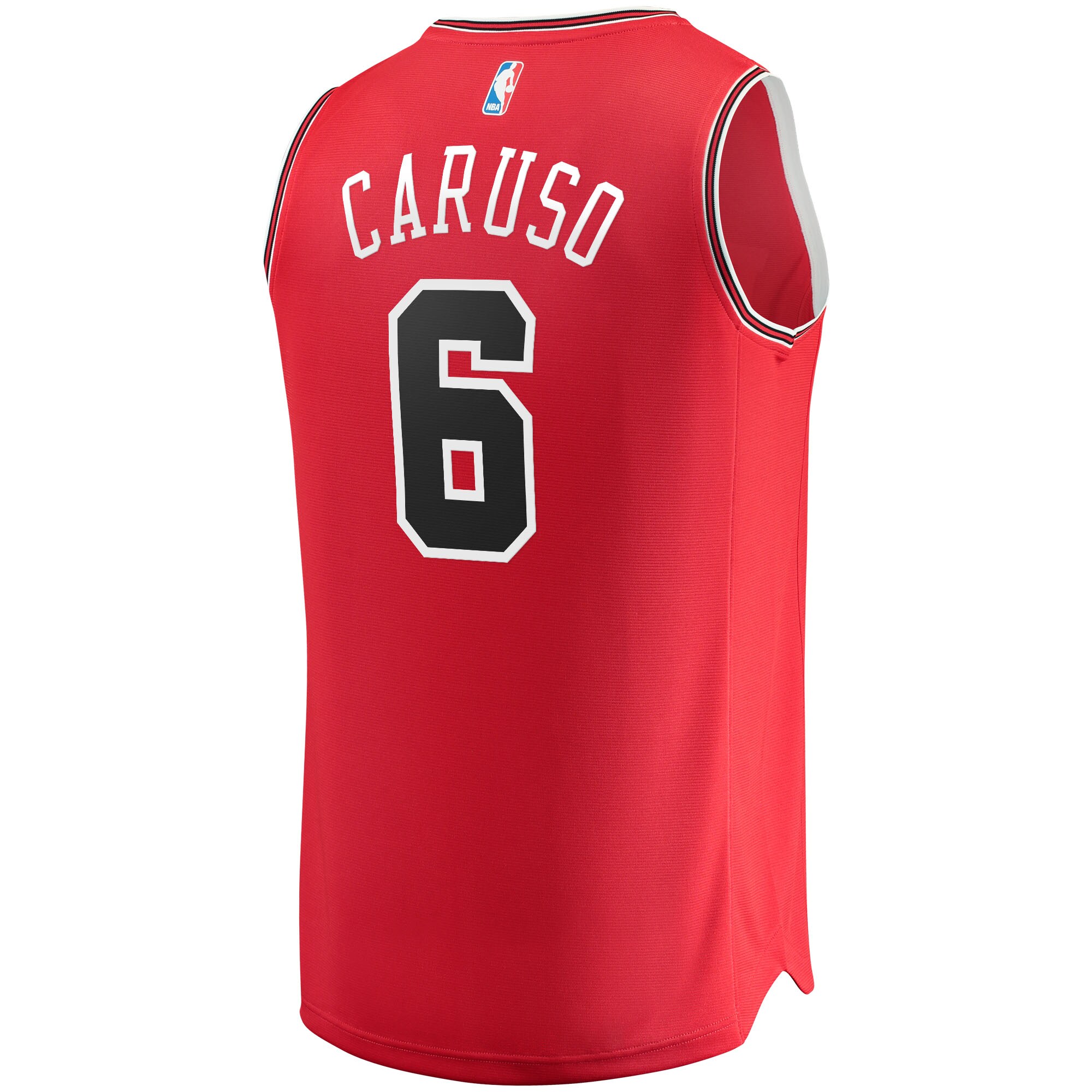Alex Caruso Chicago Bulls  2021/22 Fast Break Replica Jersey - Icon Edition - Red