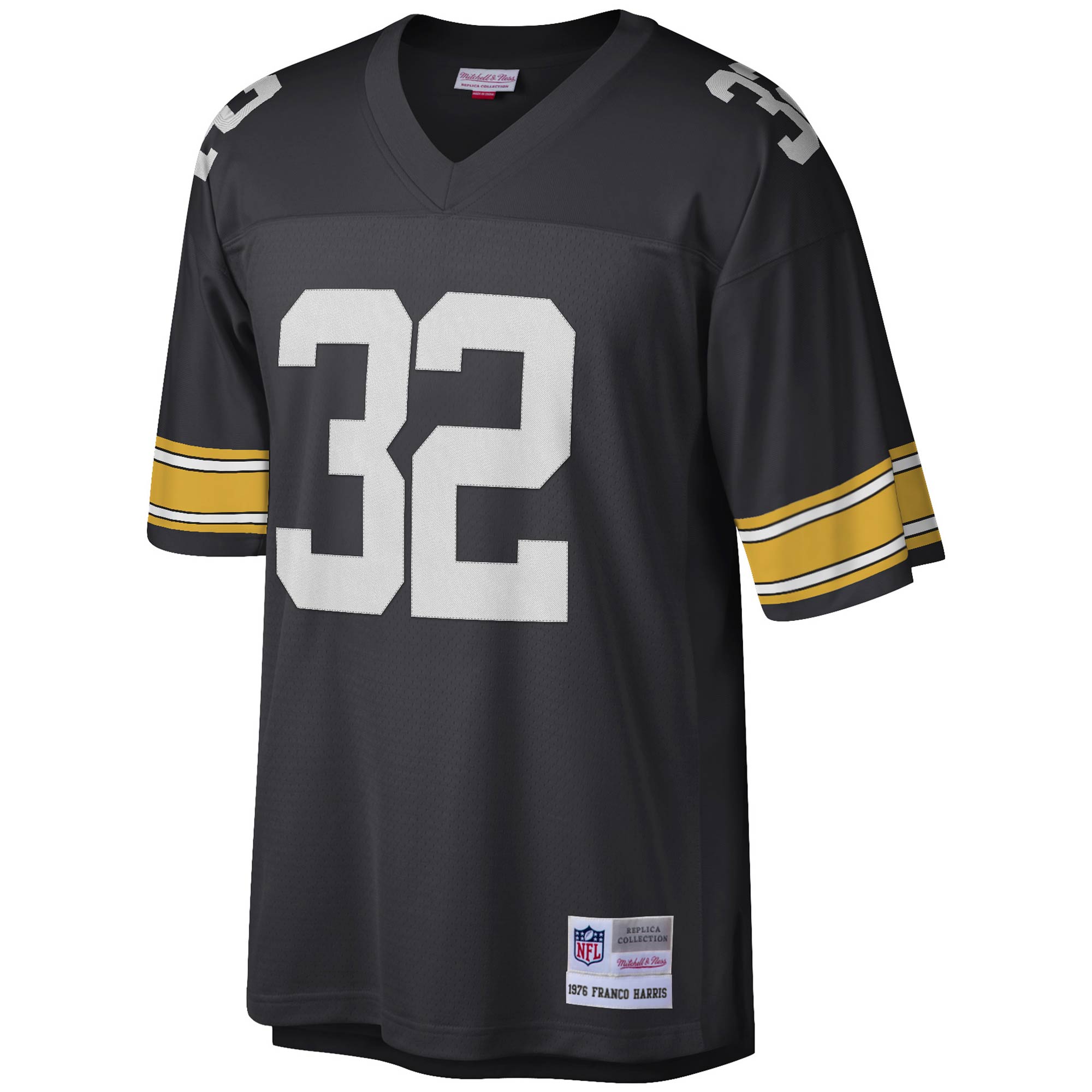 Franco Harris Pittsburgh Steelers  Legacy Replica Jersey - Black