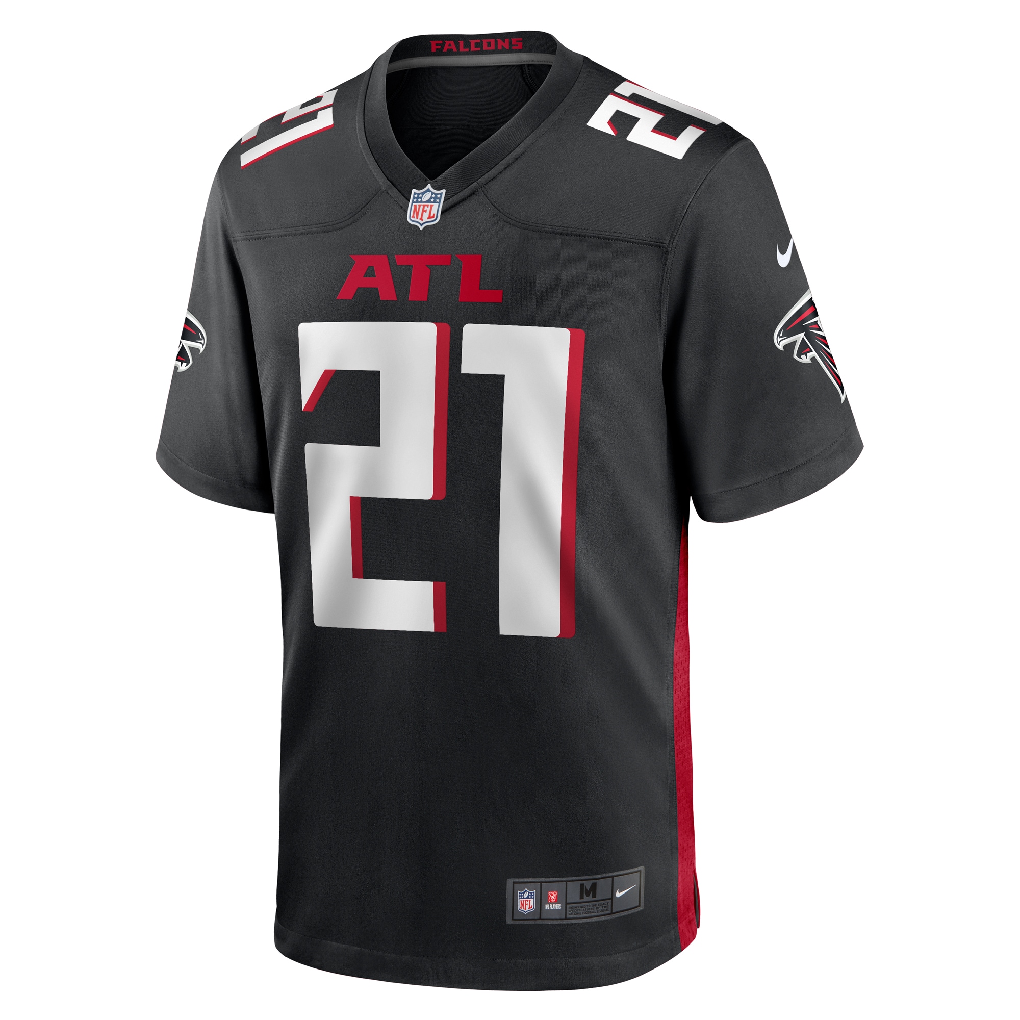 Mike Hughes Atlanta Falcons Game Player Jersey - Black