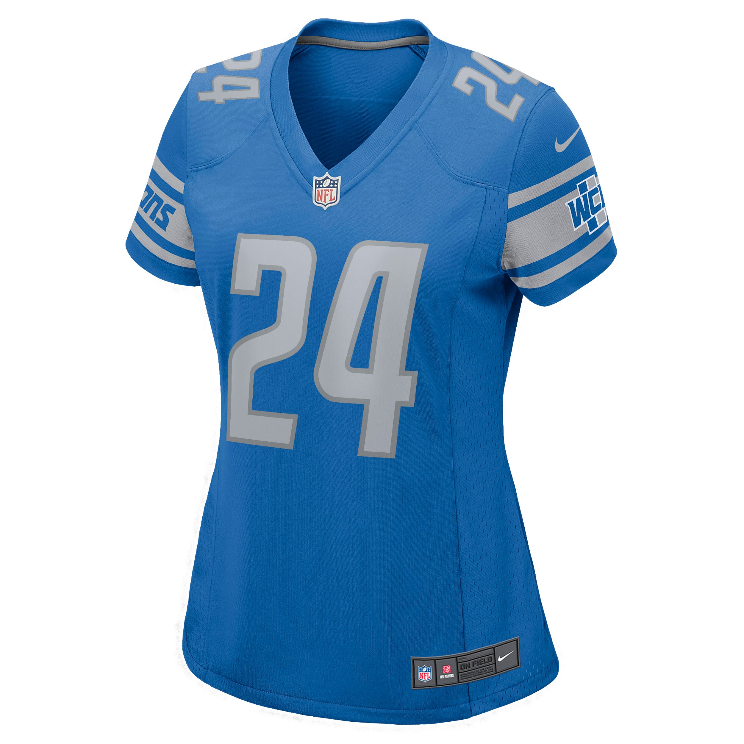 Amani Oruwariye Detroit Lions  Women's Game Jersey - Blue