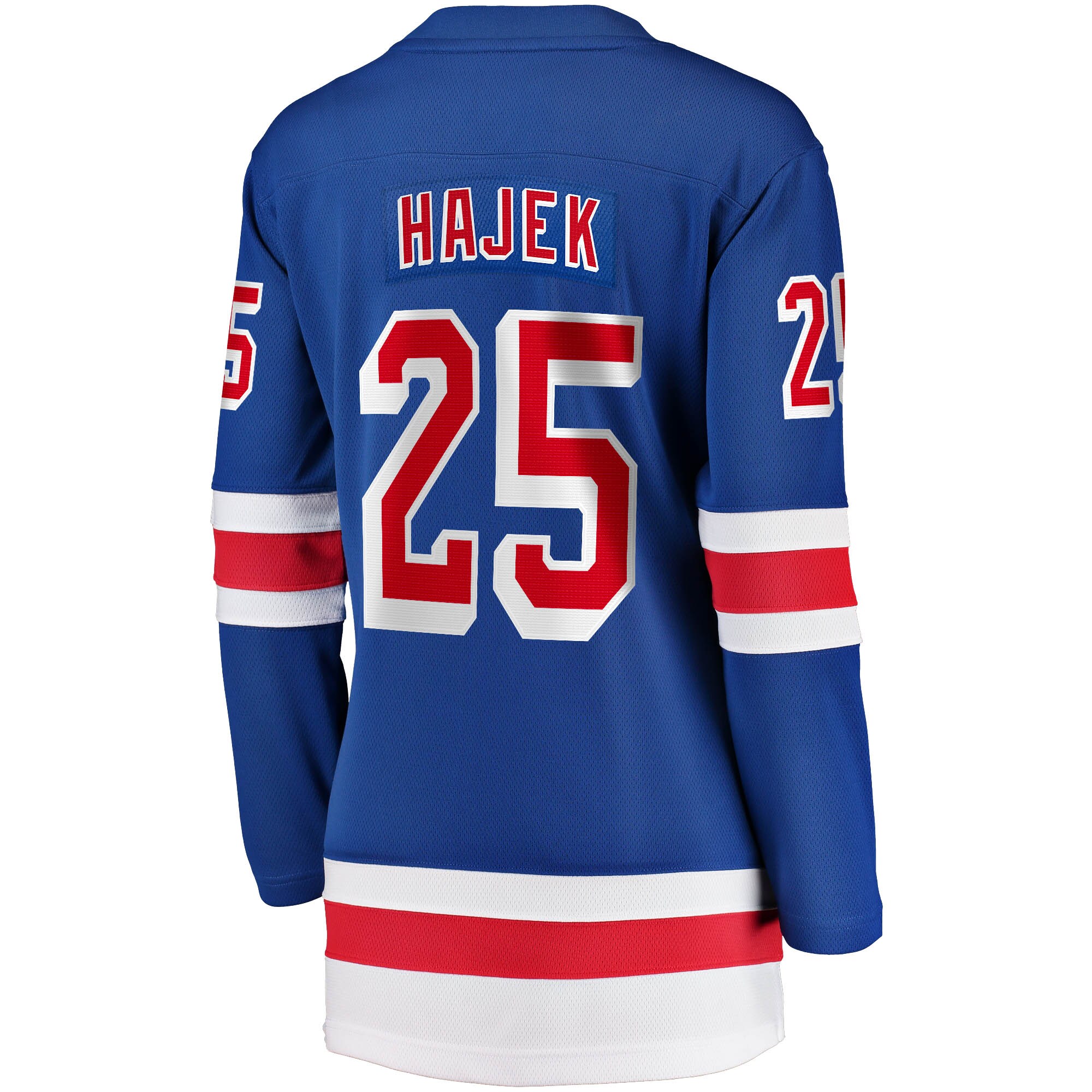 Libor Hajek New York Rangers Women's 2017/18 Home Breakaway Jersey - Blue