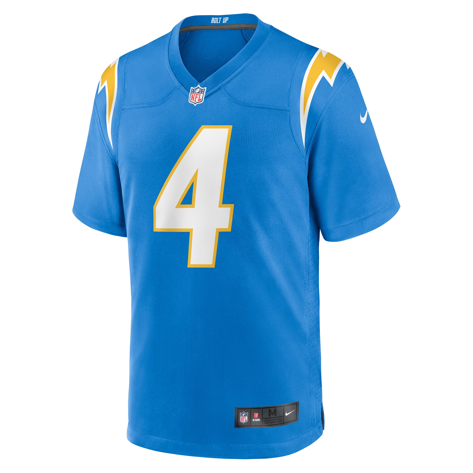 Gus Edwards Los Angeles Chargers  Game Jersey -  Powder Blue