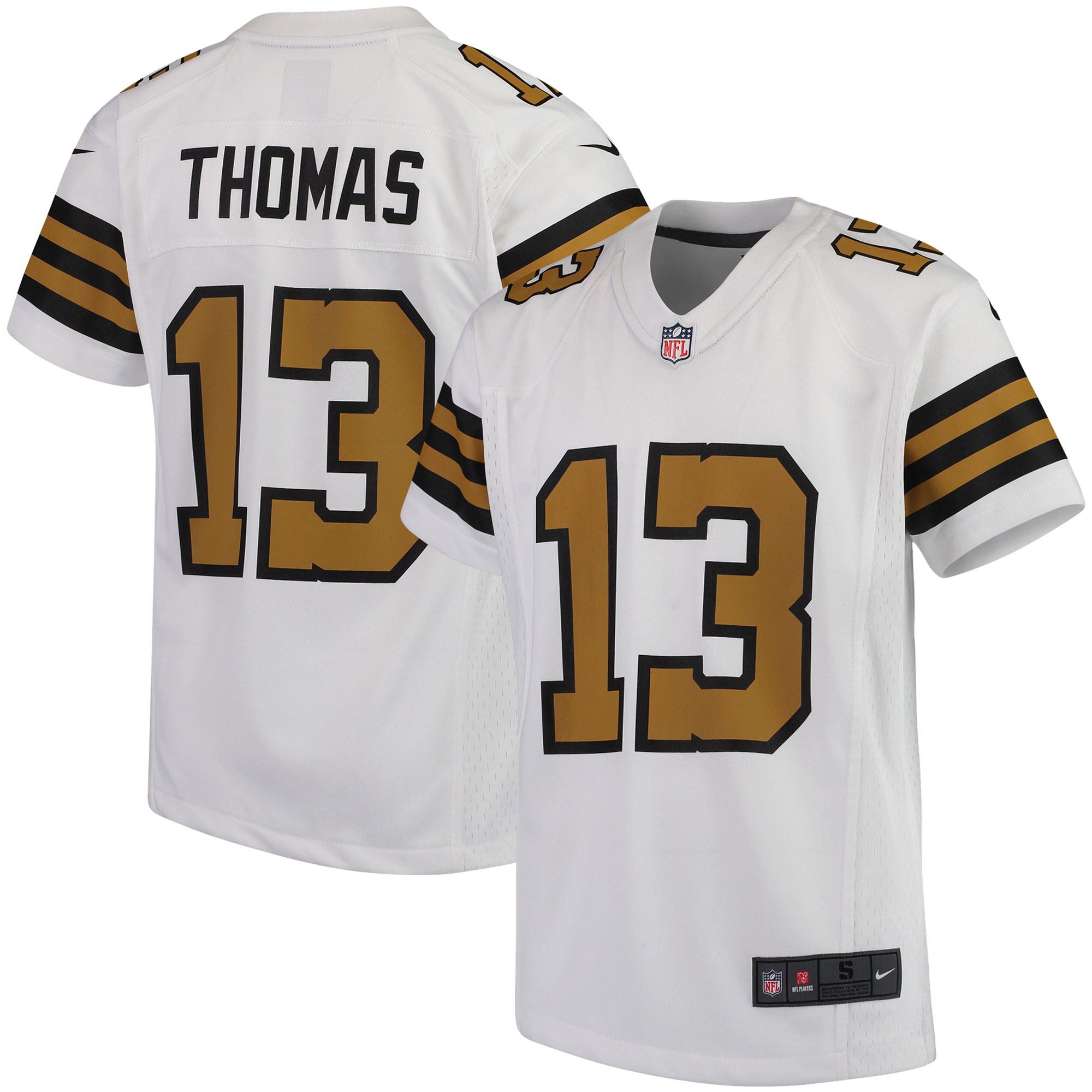 Michael Thomas New Orleans Saints  Youth Color Rush Player Game Jersey - White