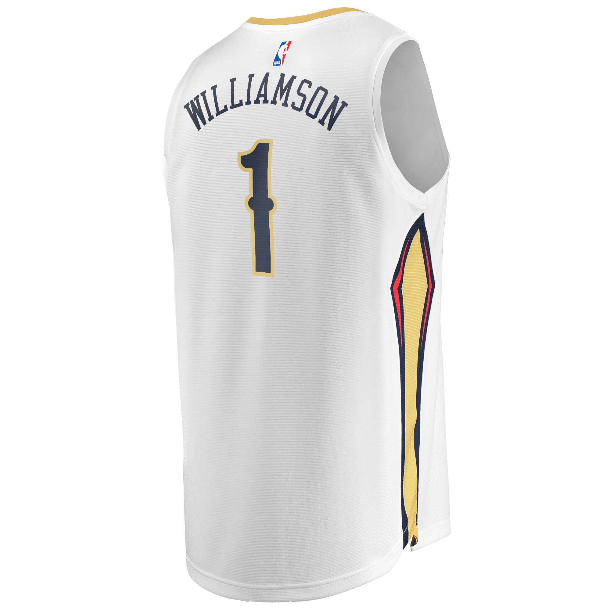 Zion Williamson New Orleans Pelicans  Replica Fast Break Jersey White - Association Edition
