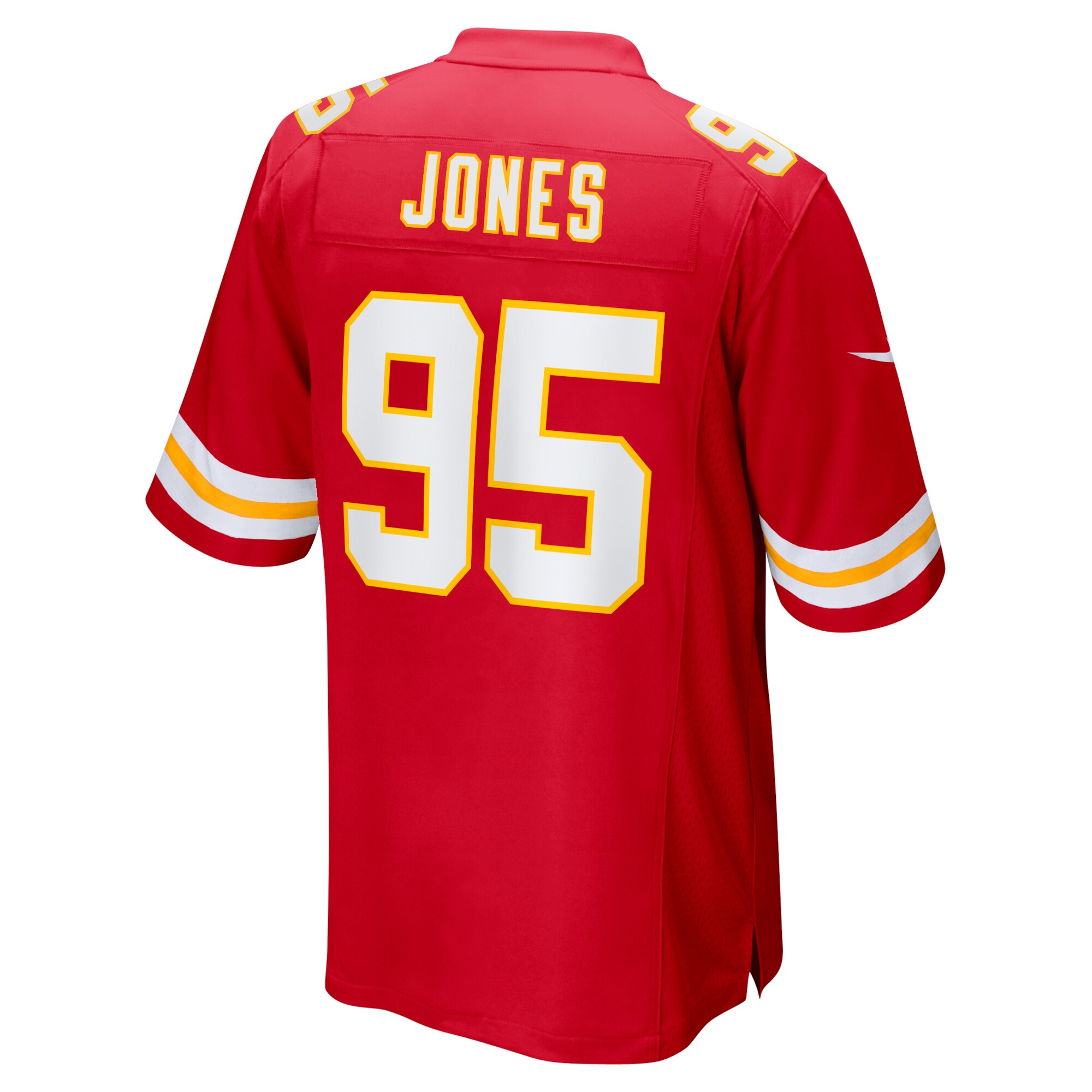 Chris Jones Kansas City Chiefs  Super Bowl LVII Patch Game Jersey - Red