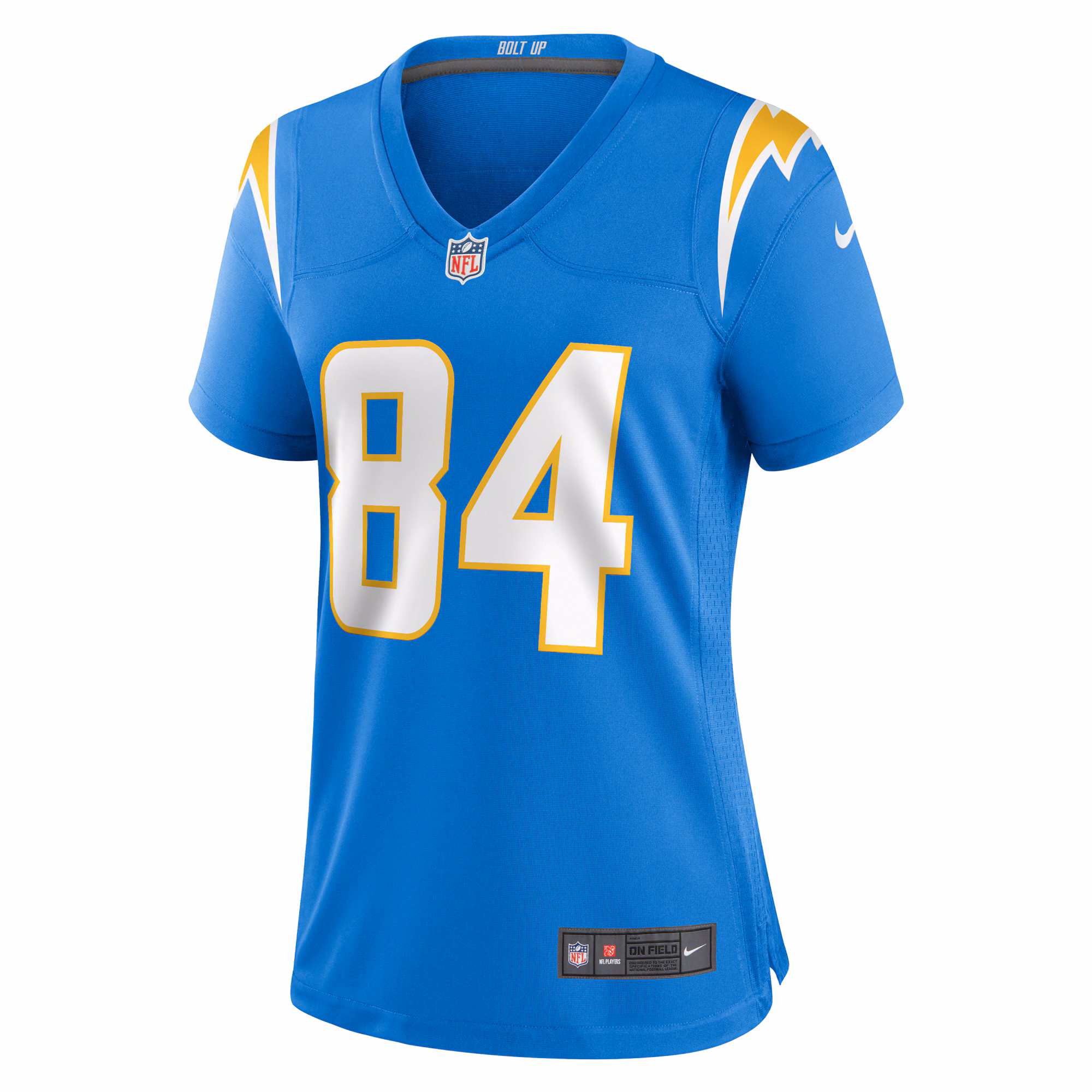 Stone Smartt Los Angeles Chargers Women's Team Game Jersey -  Powder Blue