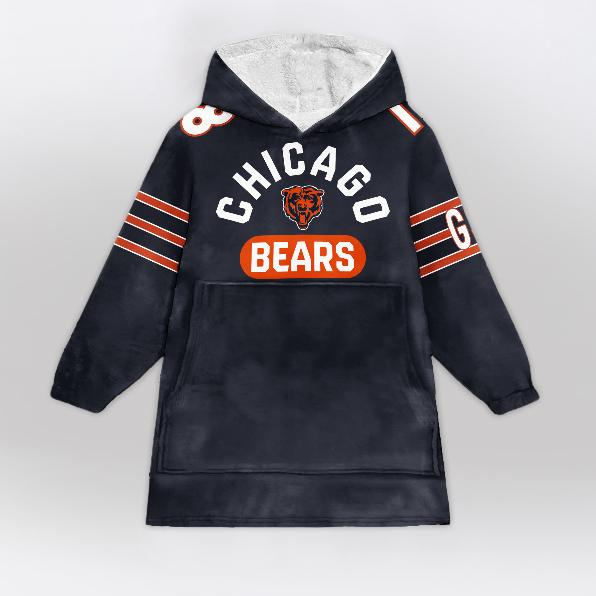 Adult CM 18 Chicago Football Unisex Blanket Hoodie