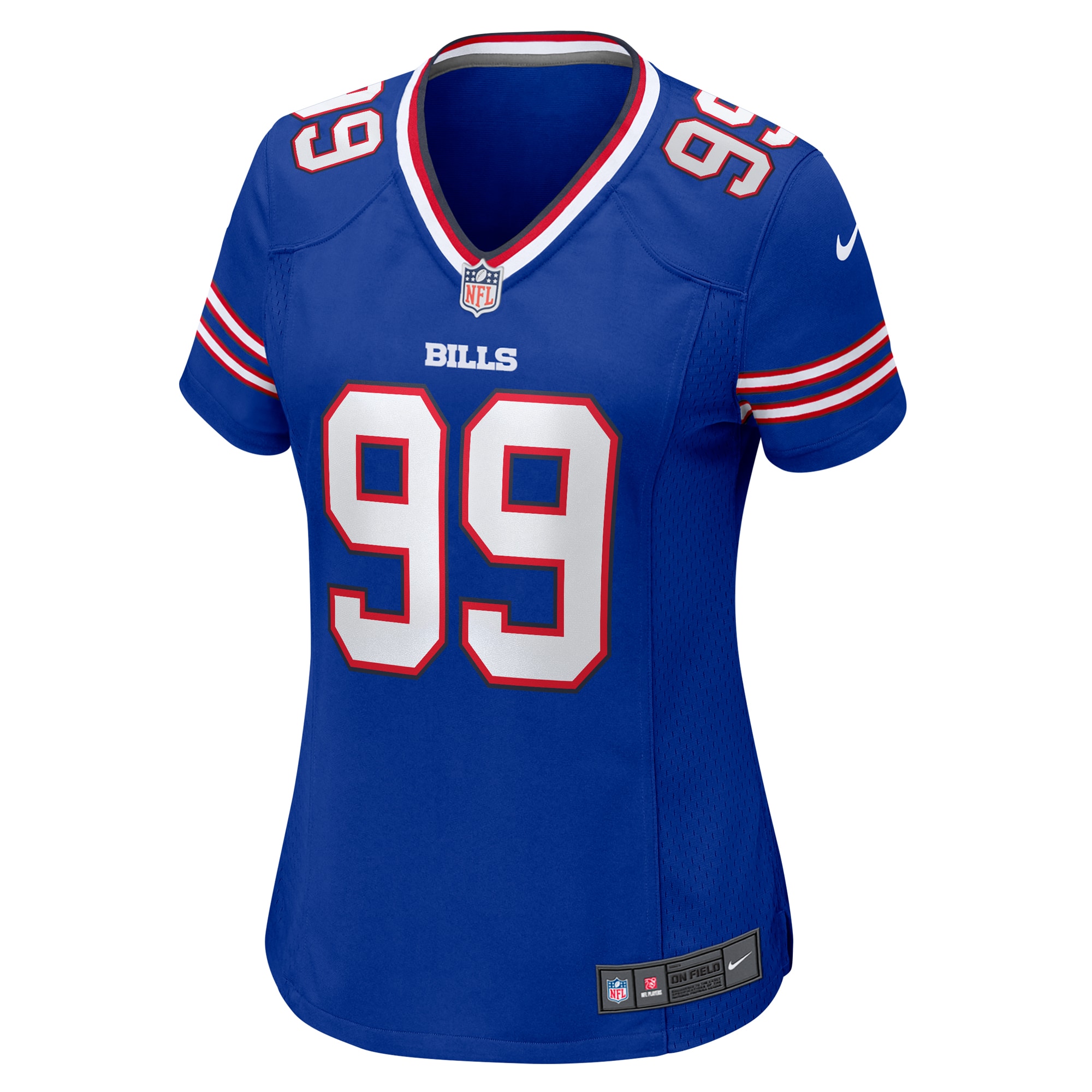 Casey Toohill Buffalo Bills Women's Team Game Jersey -  Royal