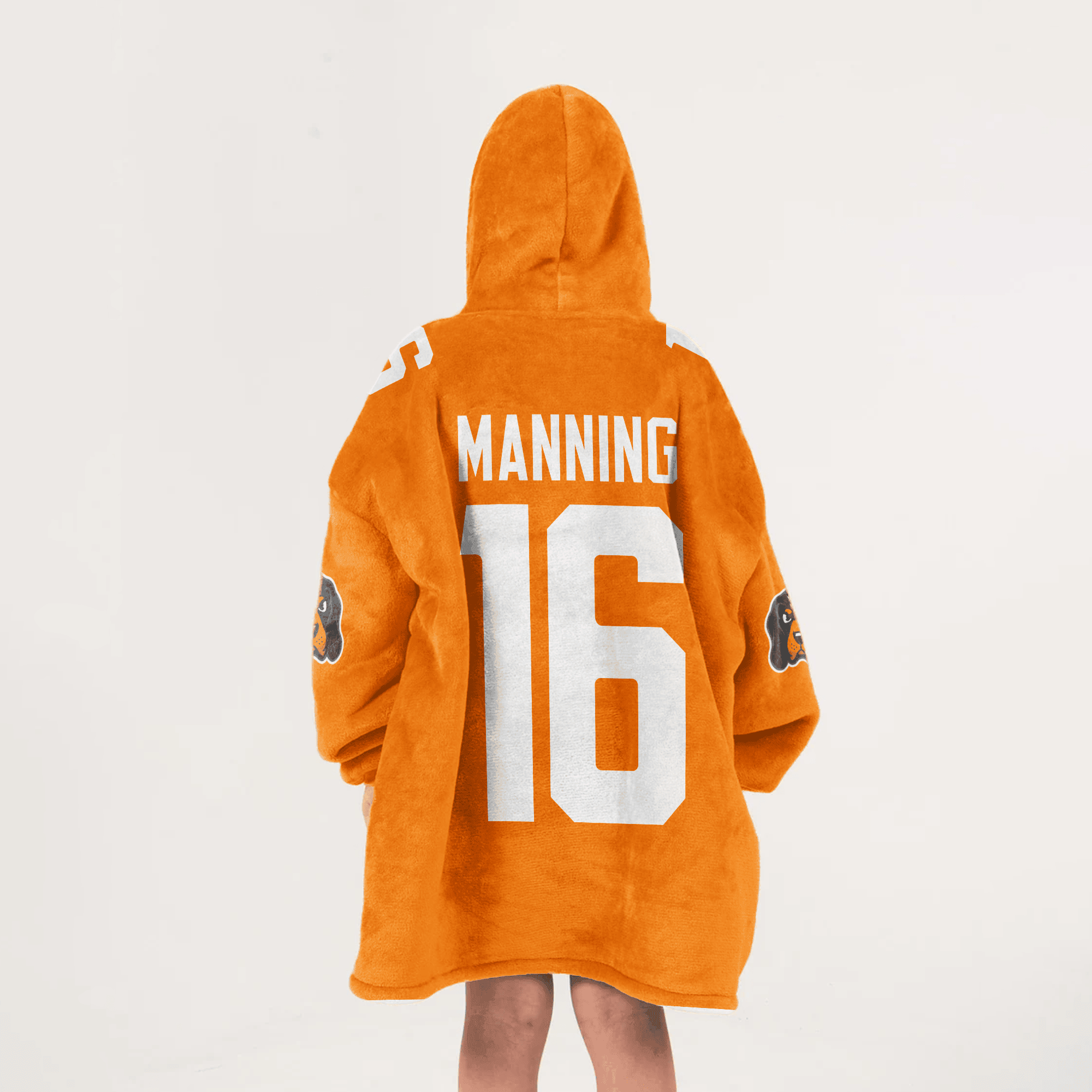 Kid 16 Tennessee Football Unisex Blanket Hoodie