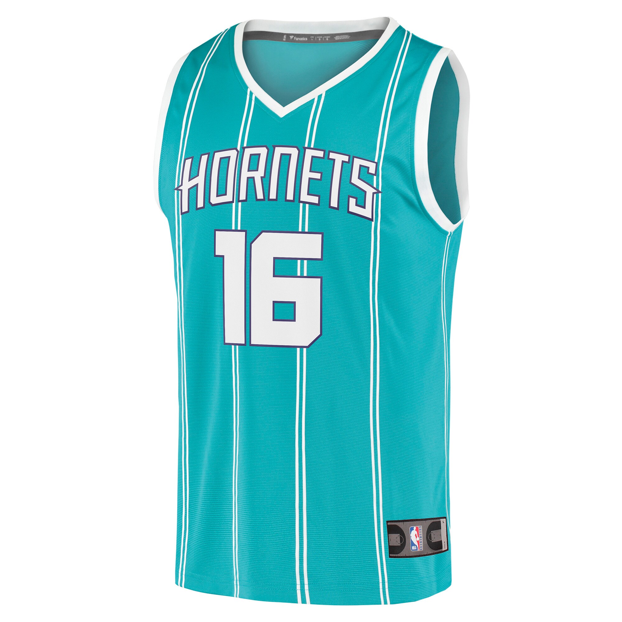 Scottie Lewis Charlotte Hornets  2021/22 Fast Break Replica Jersey - Icon Edition - Teal
