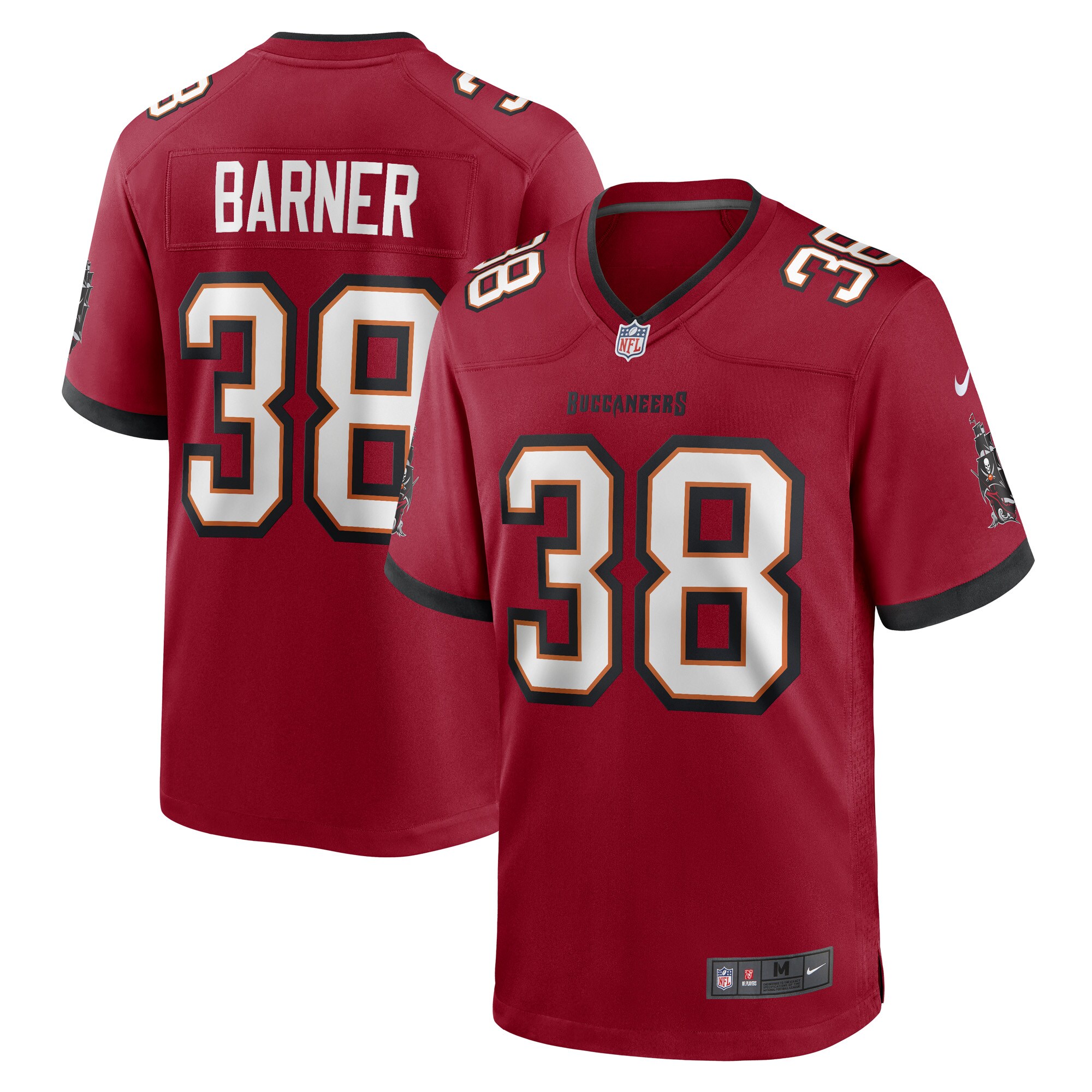 Kenjon Barner Tampa Bay Buccaneers  Game Player Jersey - Red