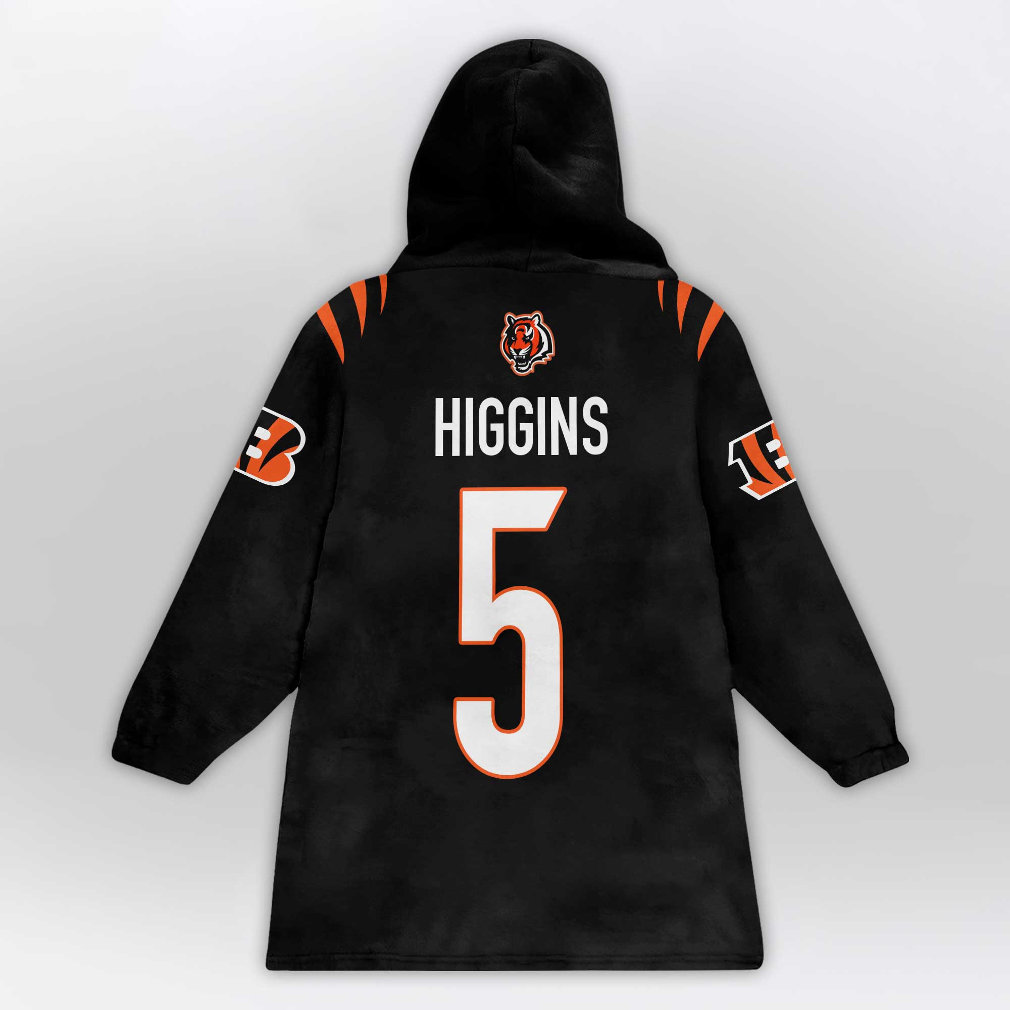 Kid 5 Cincinnati Football Unisex Blanket Hoodie