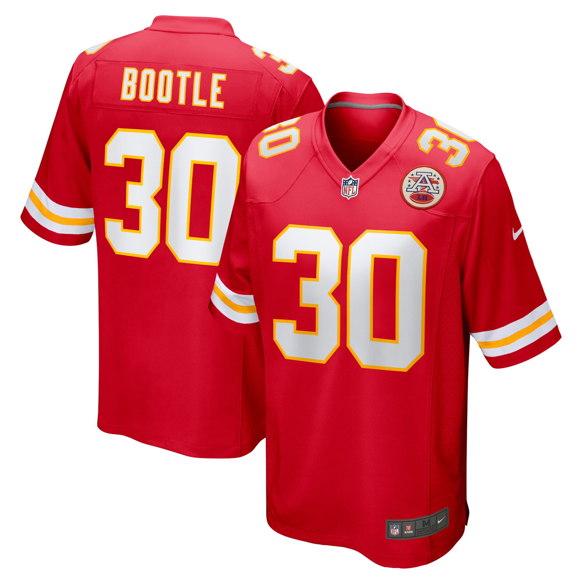 Dicaprio Bootle Kansas City Chiefs  Home Game Player Jersey - Red