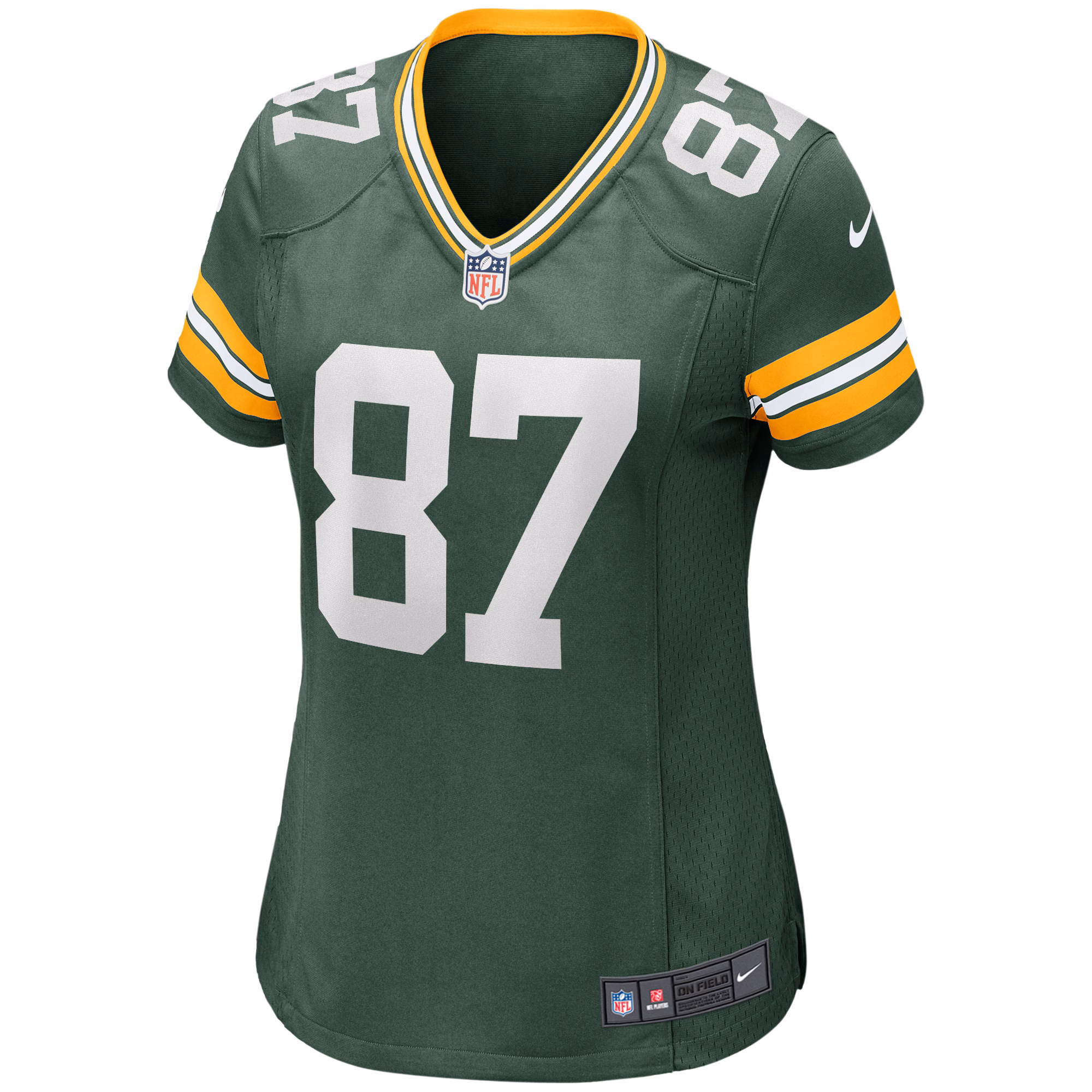 Willie Davis Green Bay Packers Women's Game Retired Player Jersey - Green