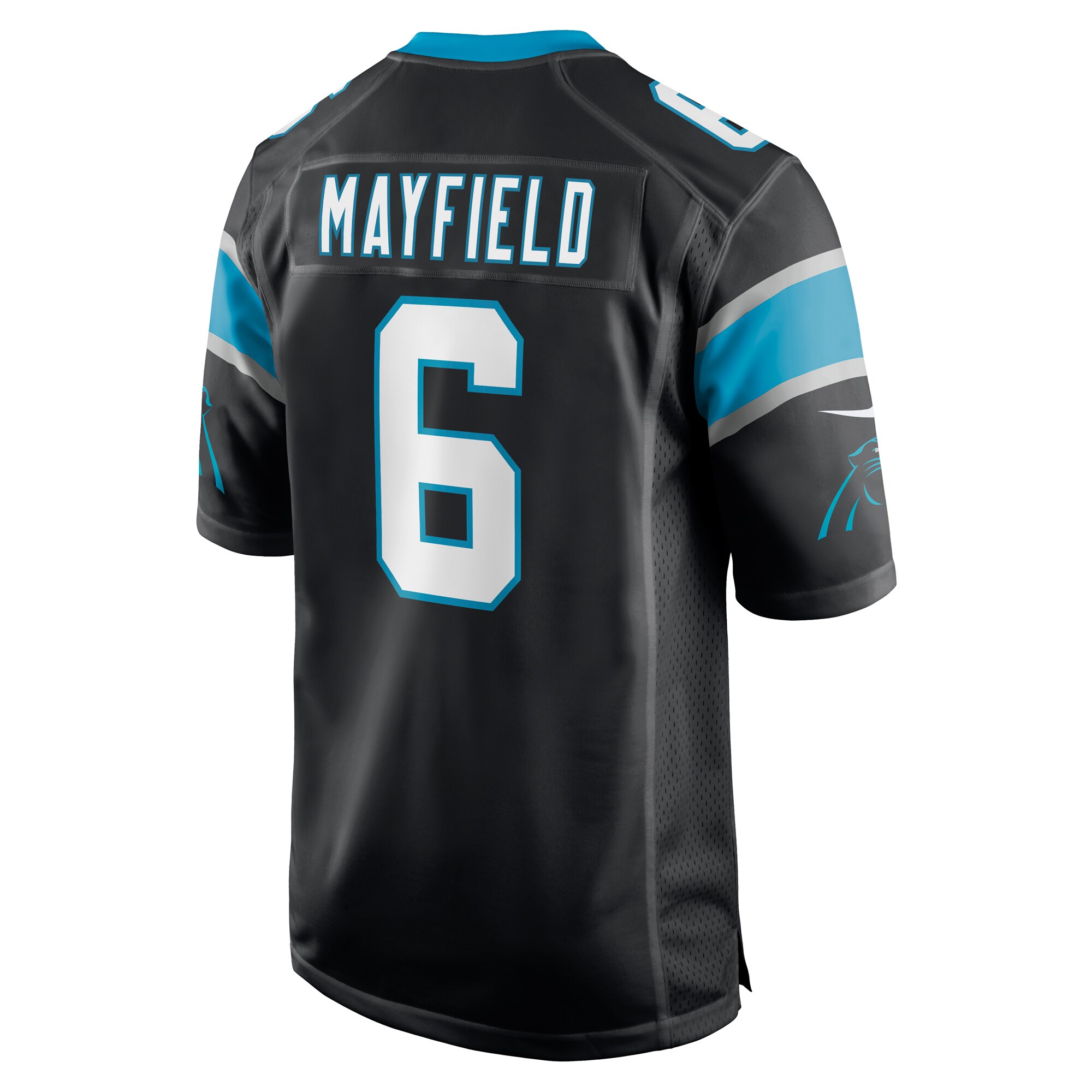 Baker Mayfield Carolina Panthers  Home Player Game Jersey - Black