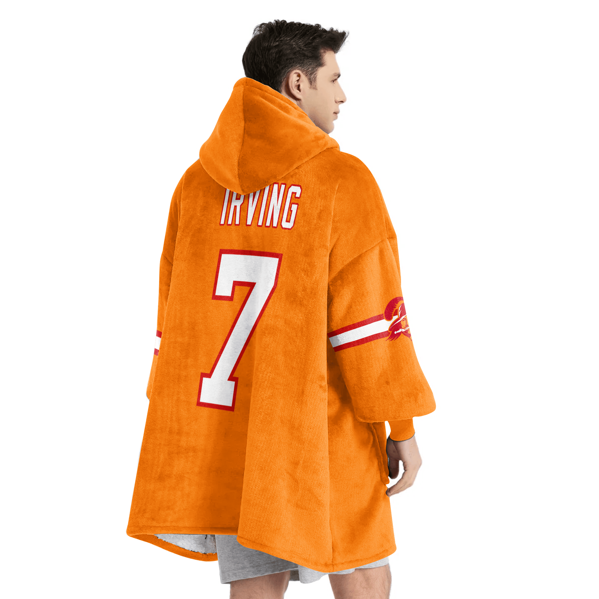 Adult B.I 7 Tampa Bay Football 50th Season Game Unisex Blanket Hoodie