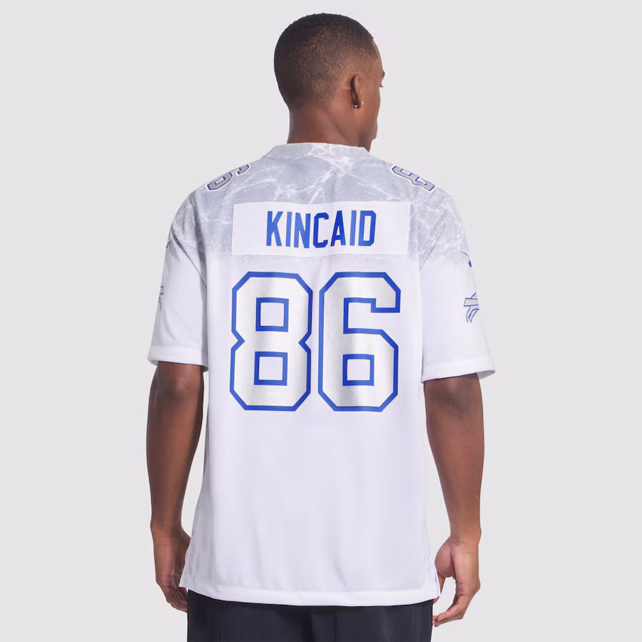 Dalton Kincaid #86 Buffalo Bills 2025 Rivalries Collection Game Jersey - White