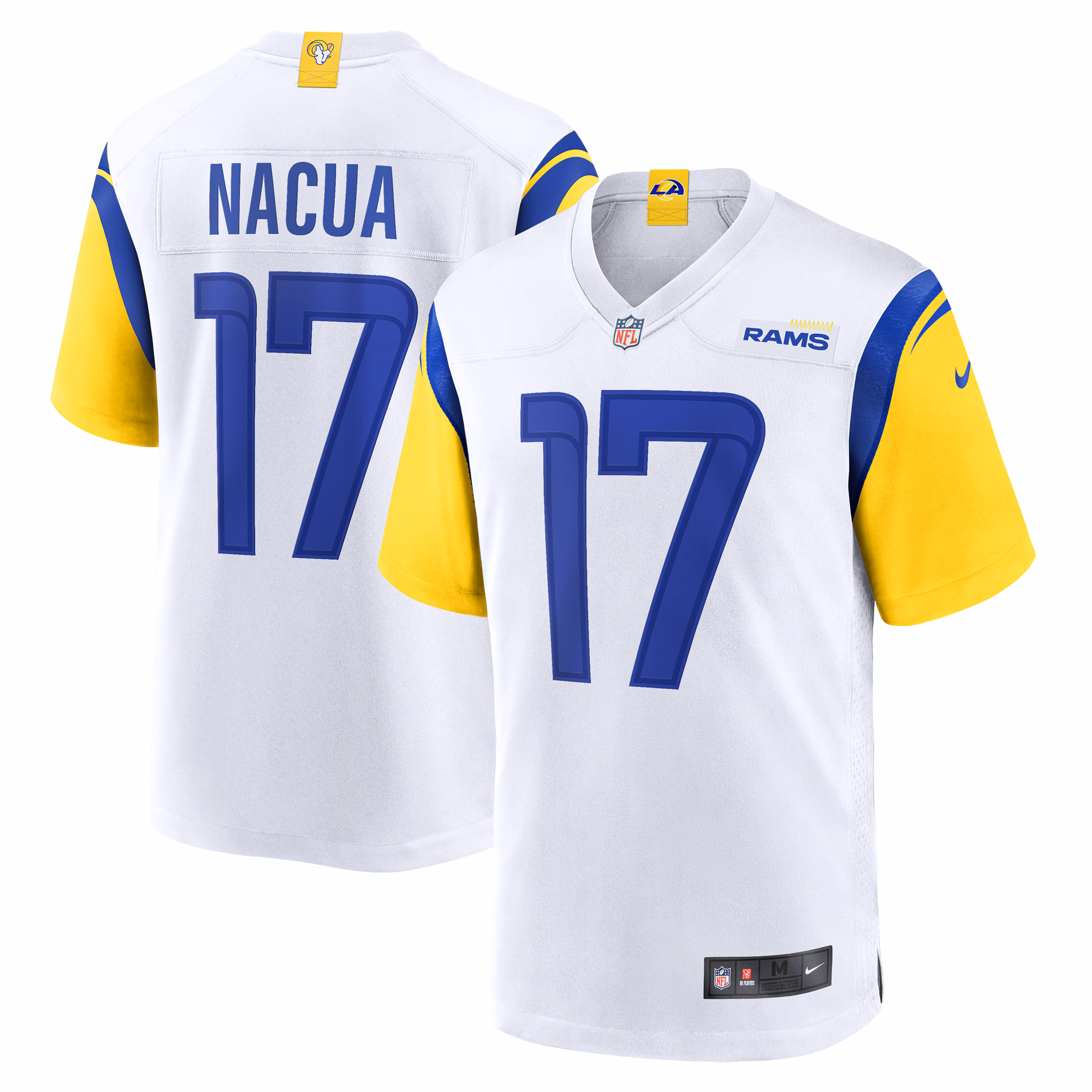 Puka Nacua Los Angeles Rams Home Game Jersey - Royal