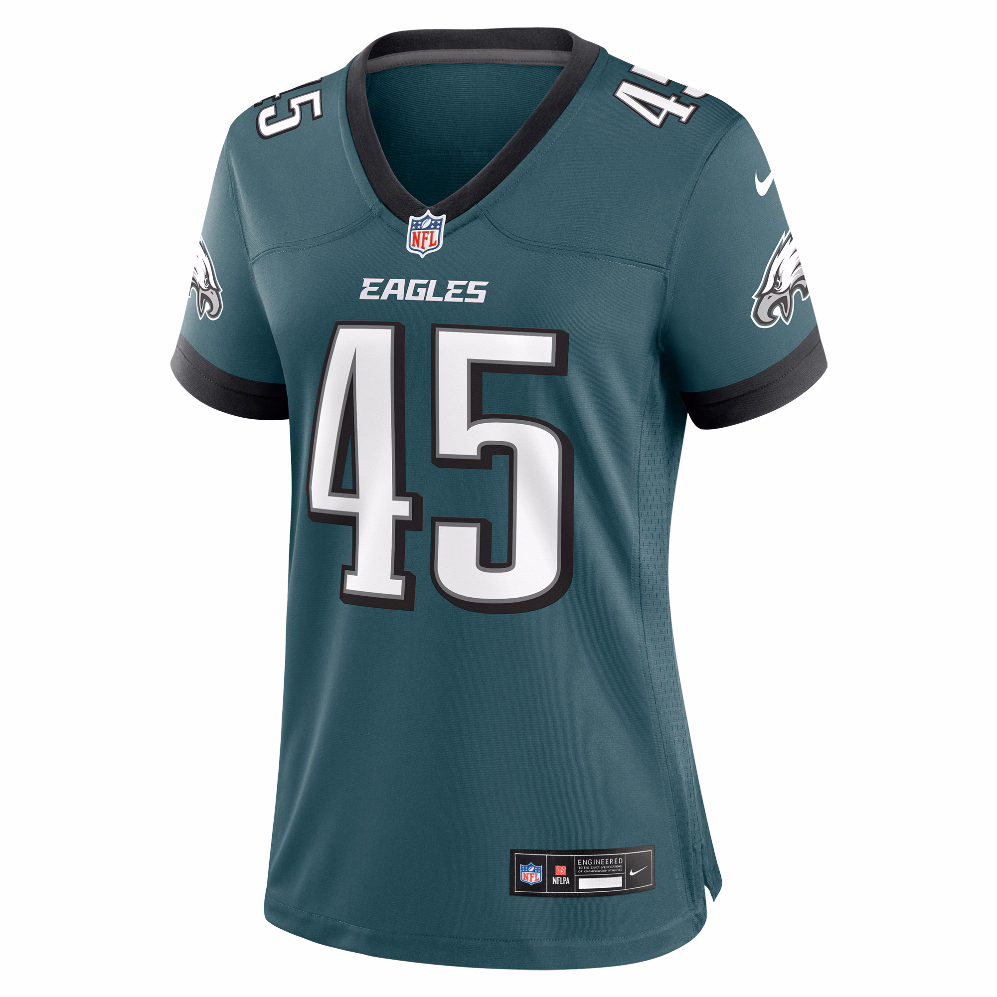 Devin White Philadelphia Eagles Women's  Game Jersey - Midnight Green