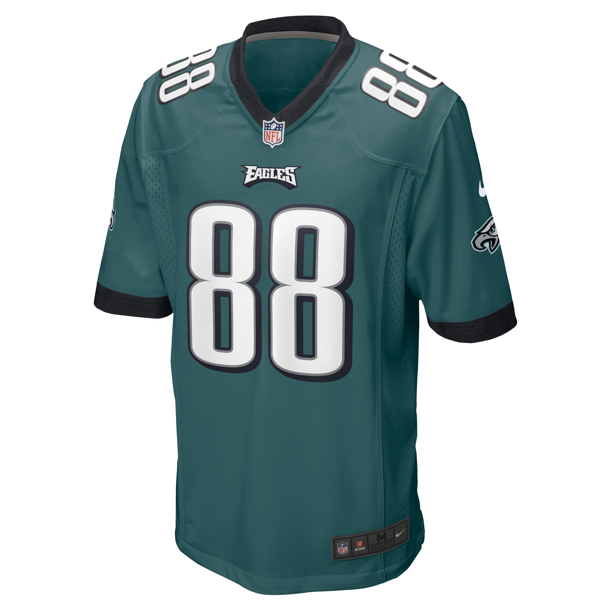 Dallas Goedert Philadelphia Eagles #88 Game Jersey - Midnight Green