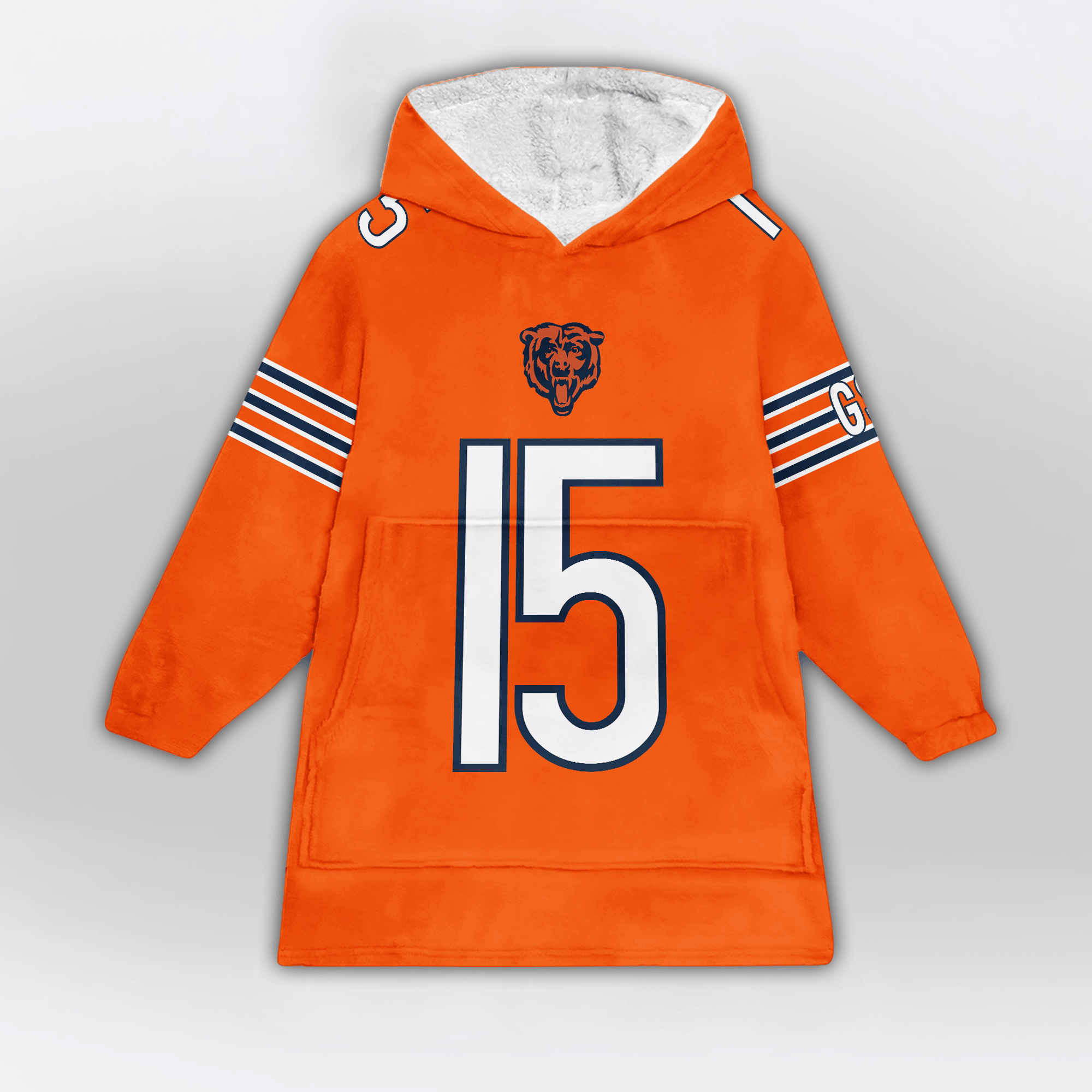 R.O 15 Chicago Football Unisex Blanket Hoodie