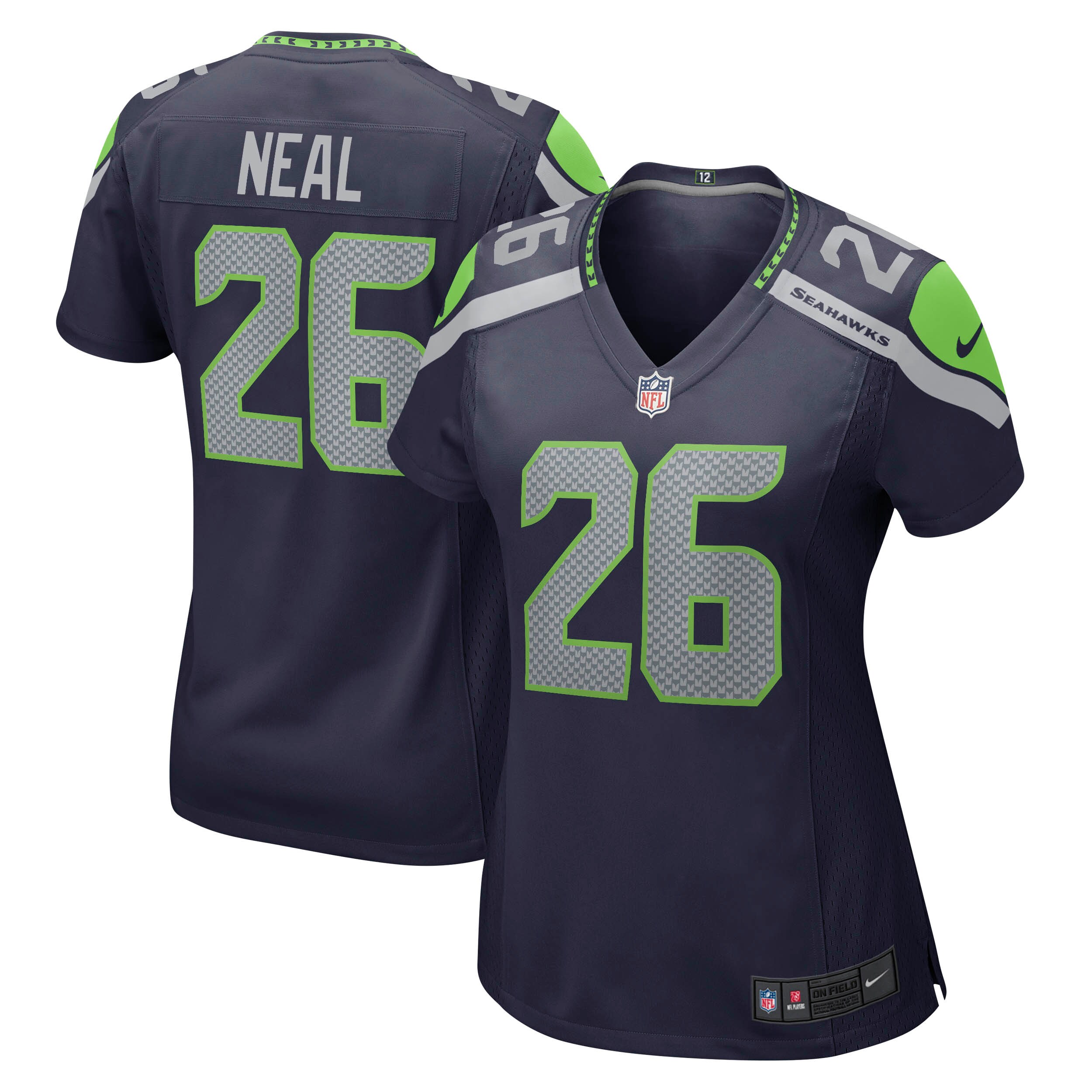 Ryan Neal Seattle Seahawks  Women's Player Game Jersey - College Navy