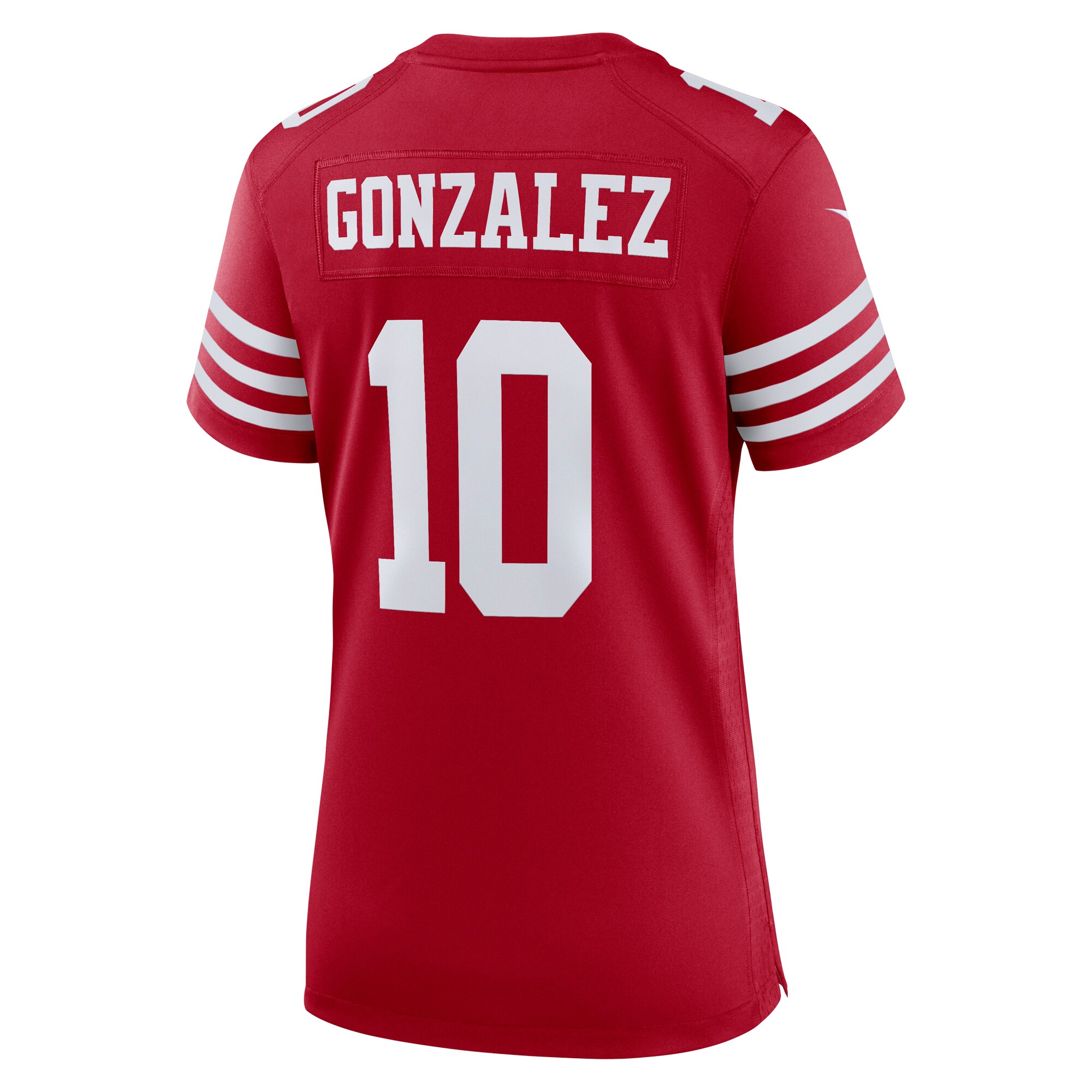 Zane Gonzalez San Francisco 49ers  Women's Game Jersey - Scarlet