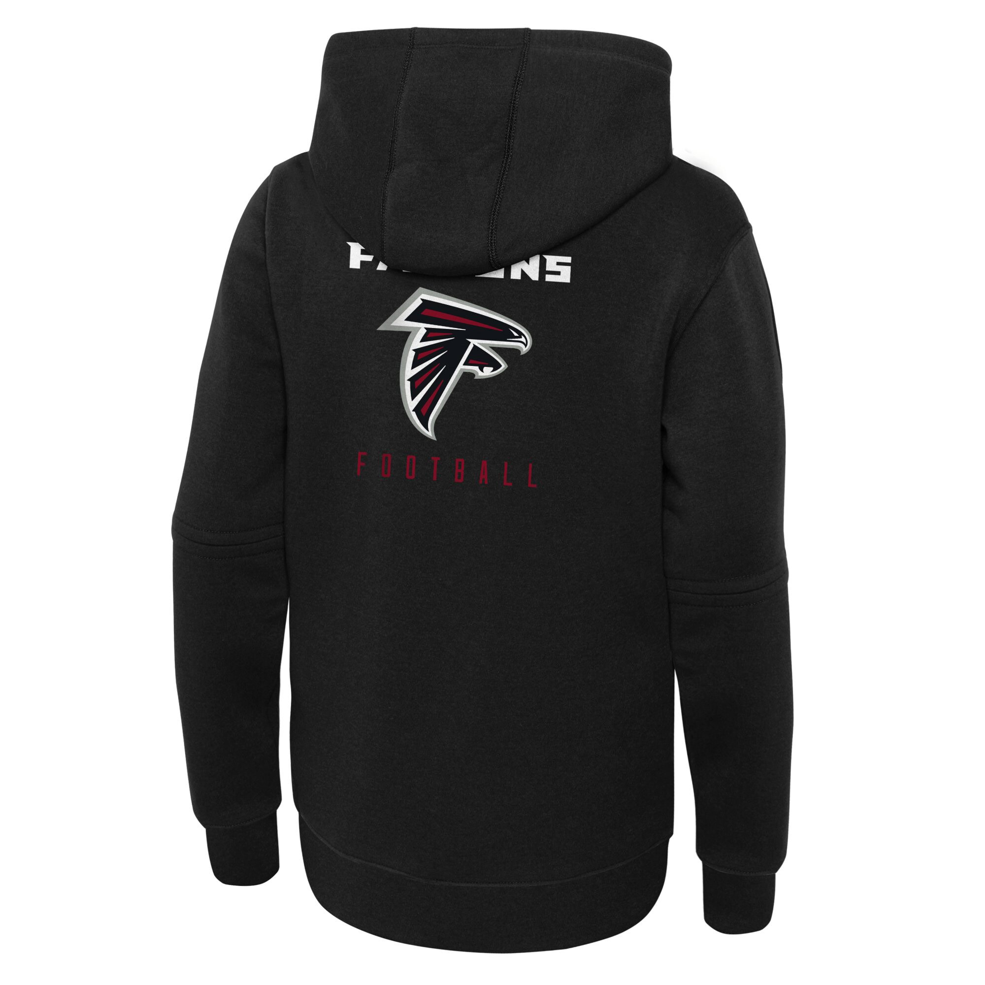 Atlanta Falcons  Youth 2023 Sideline Club Fleece Pullover Hoodie - Black