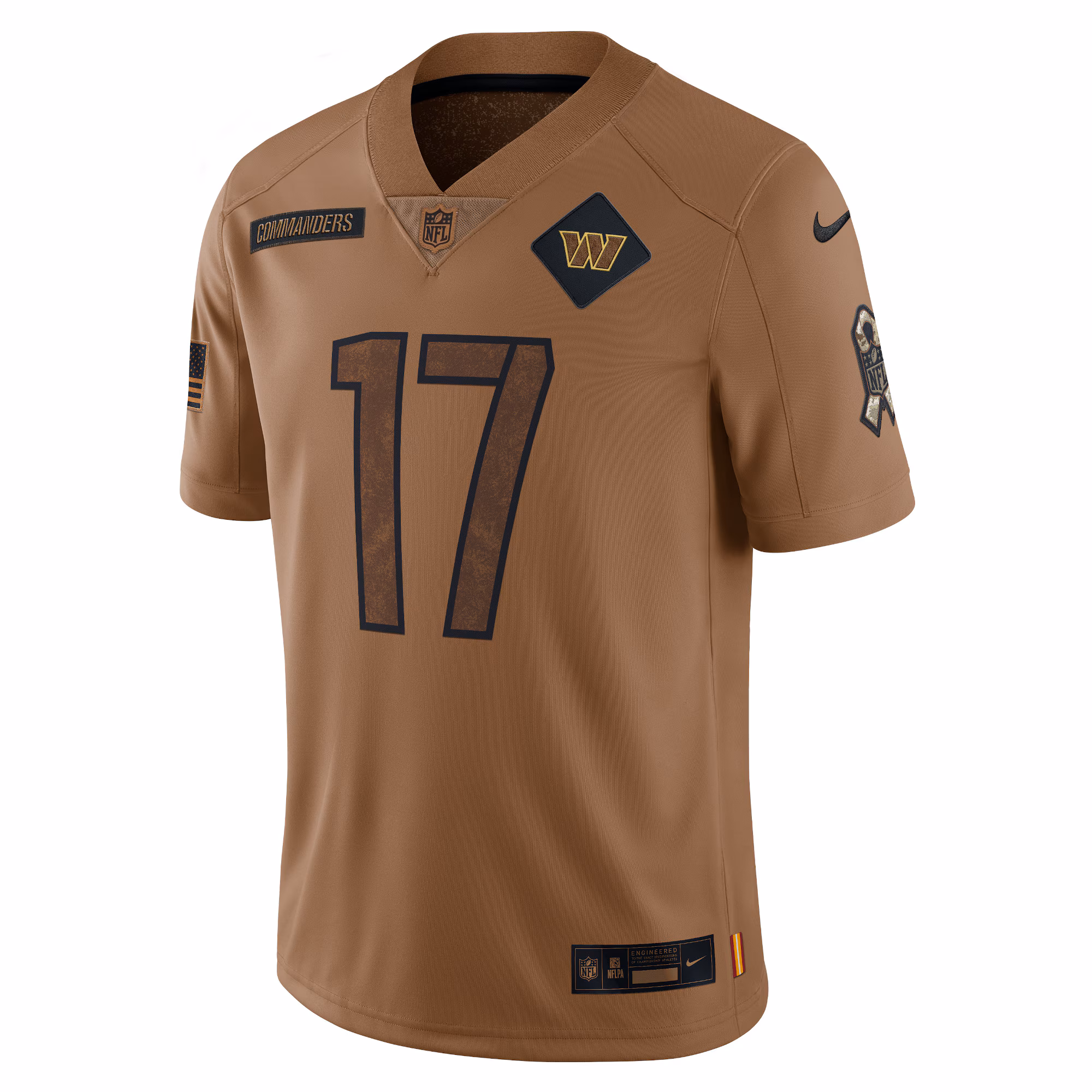 Terry McLaurin Washington Commanders Women's 2023 Salute To Service Limited Jersey - Brown