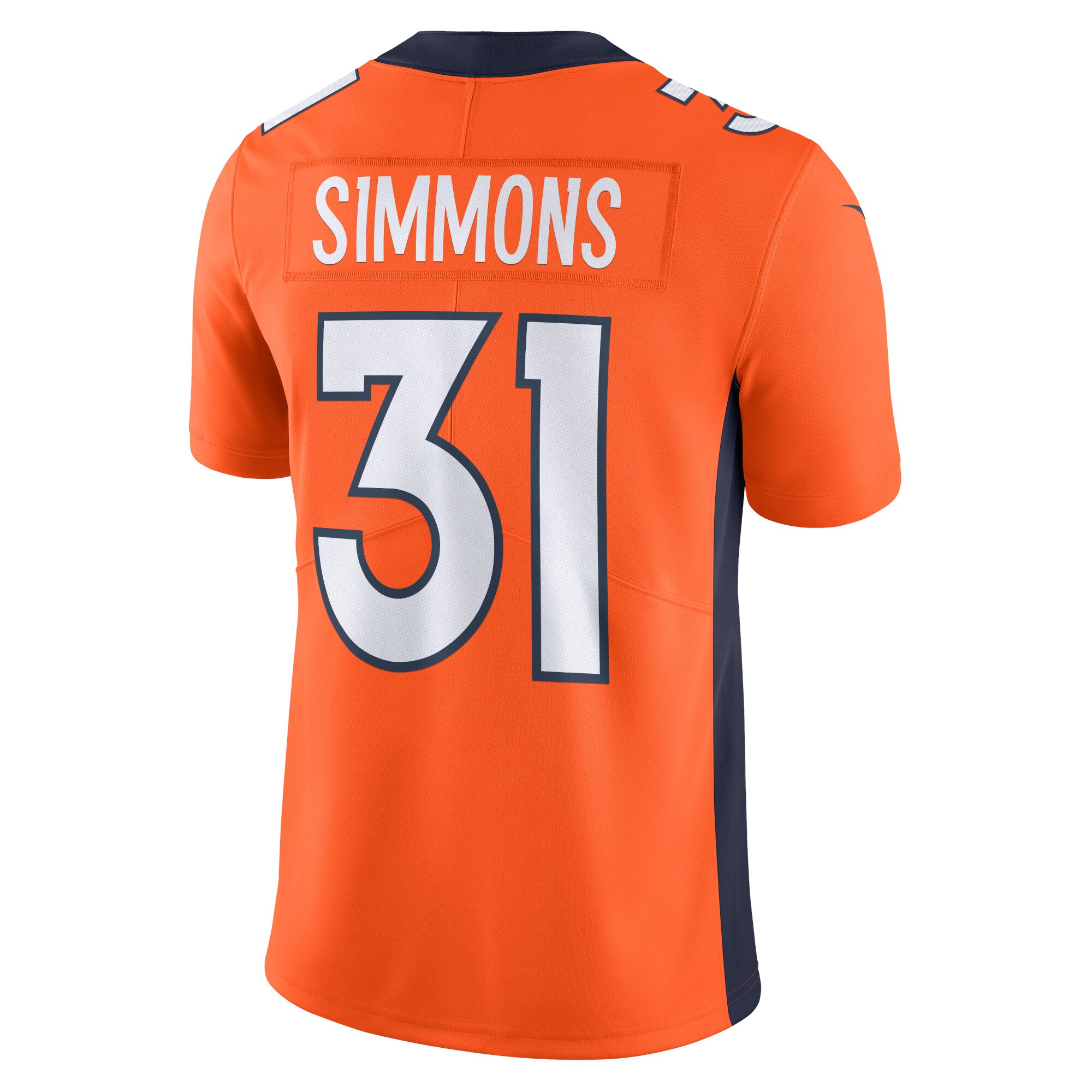 Justin Simmons Denver Broncos  Vapor Untouchable Limited Jersey - Orange