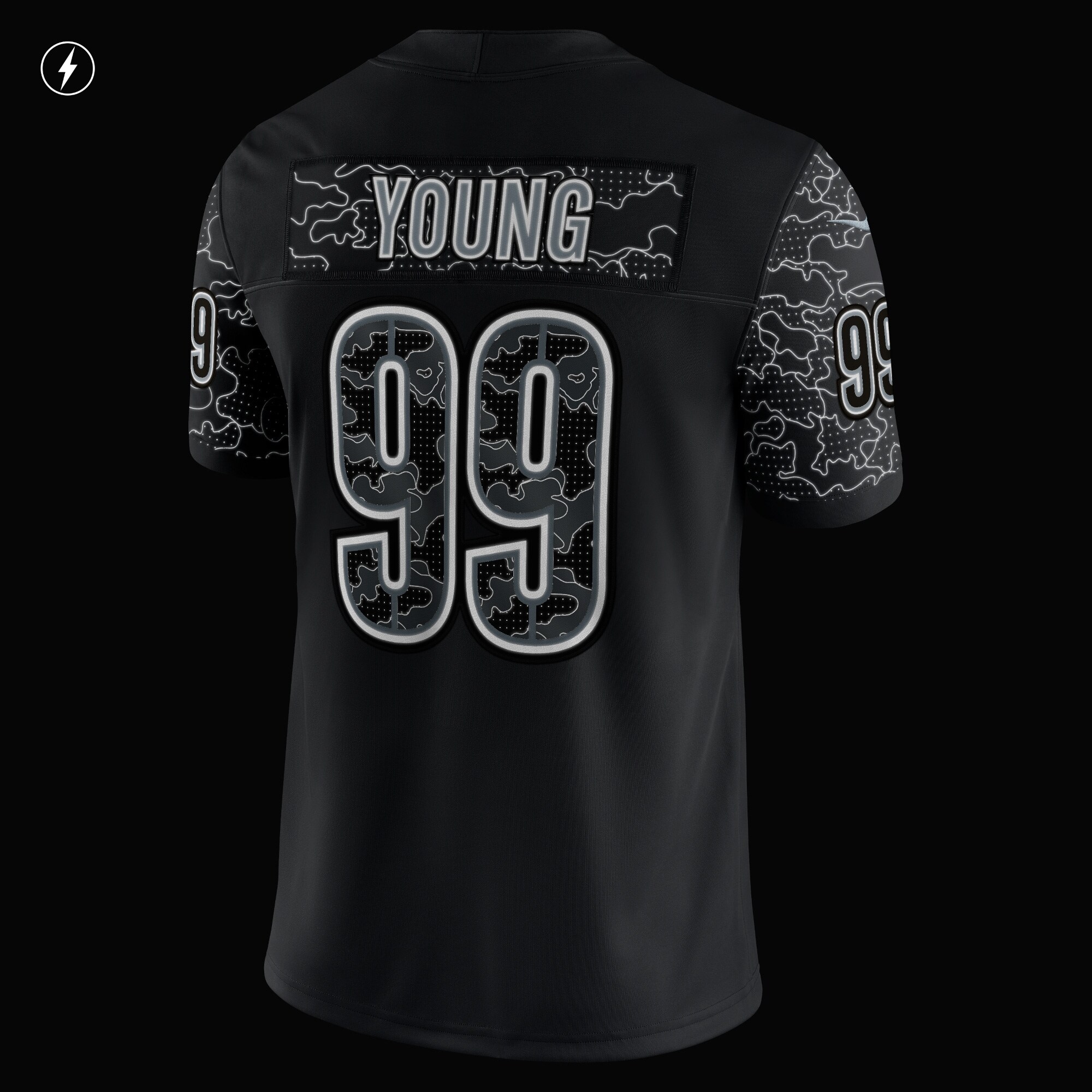 Chase Young Washington Commanders RFLCTV Limited Jersey - Black