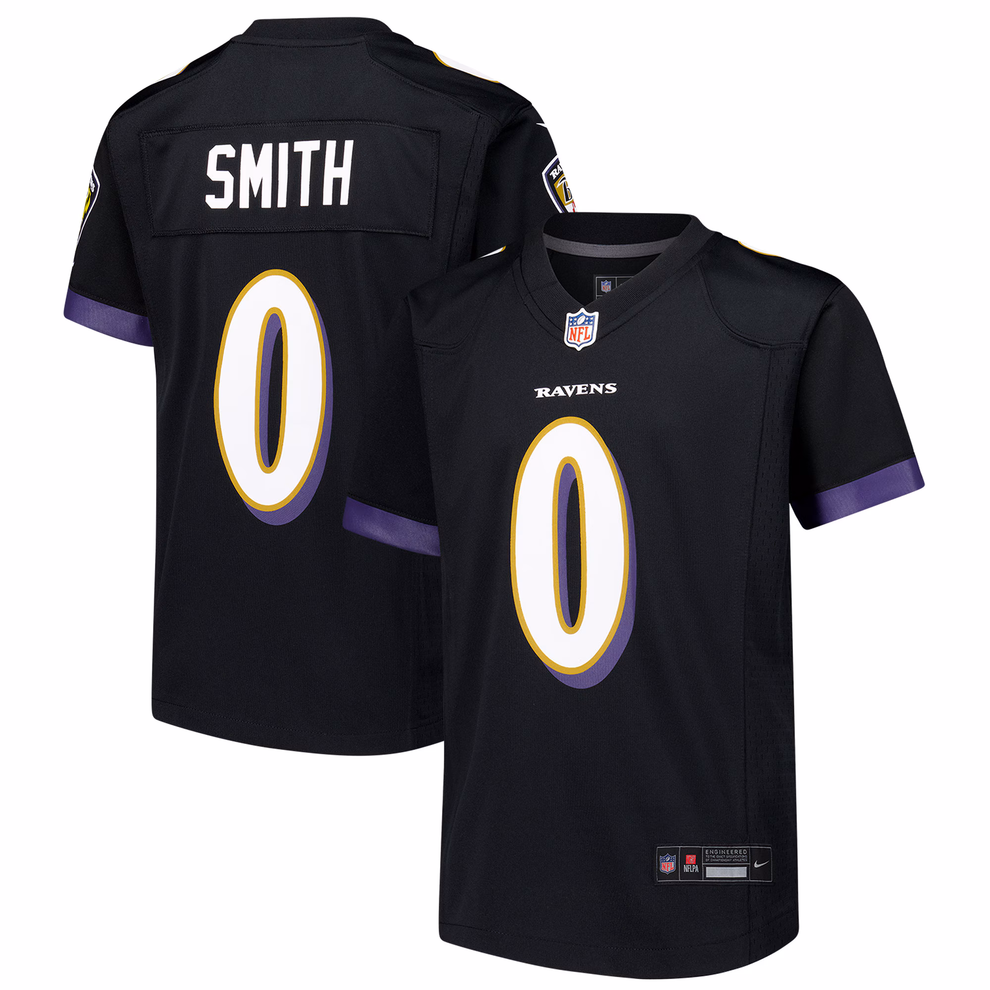 Roquan Smith Baltimore Ravens Youth Alternate Player Game Jersey - Black