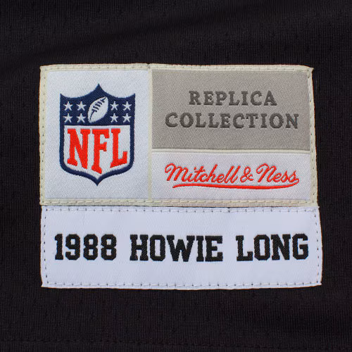 Howie Long Las Vegas Raiders Retired Player Legacy Replica Jersey - Black