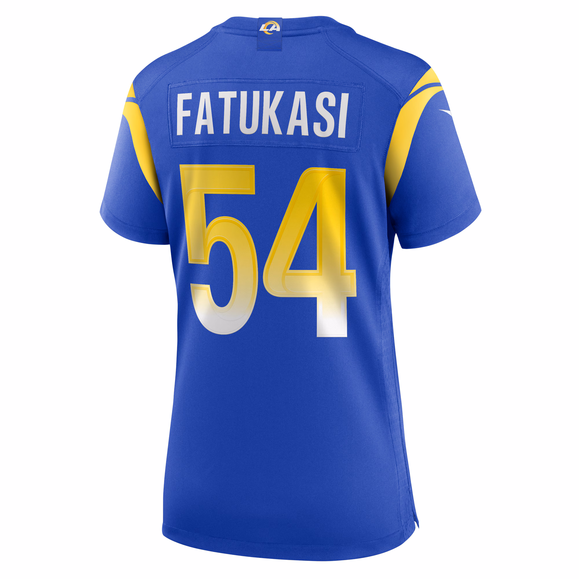 Olakunle Fatukasi Los Angeles Rams Women's  Game Jersey -  Royal