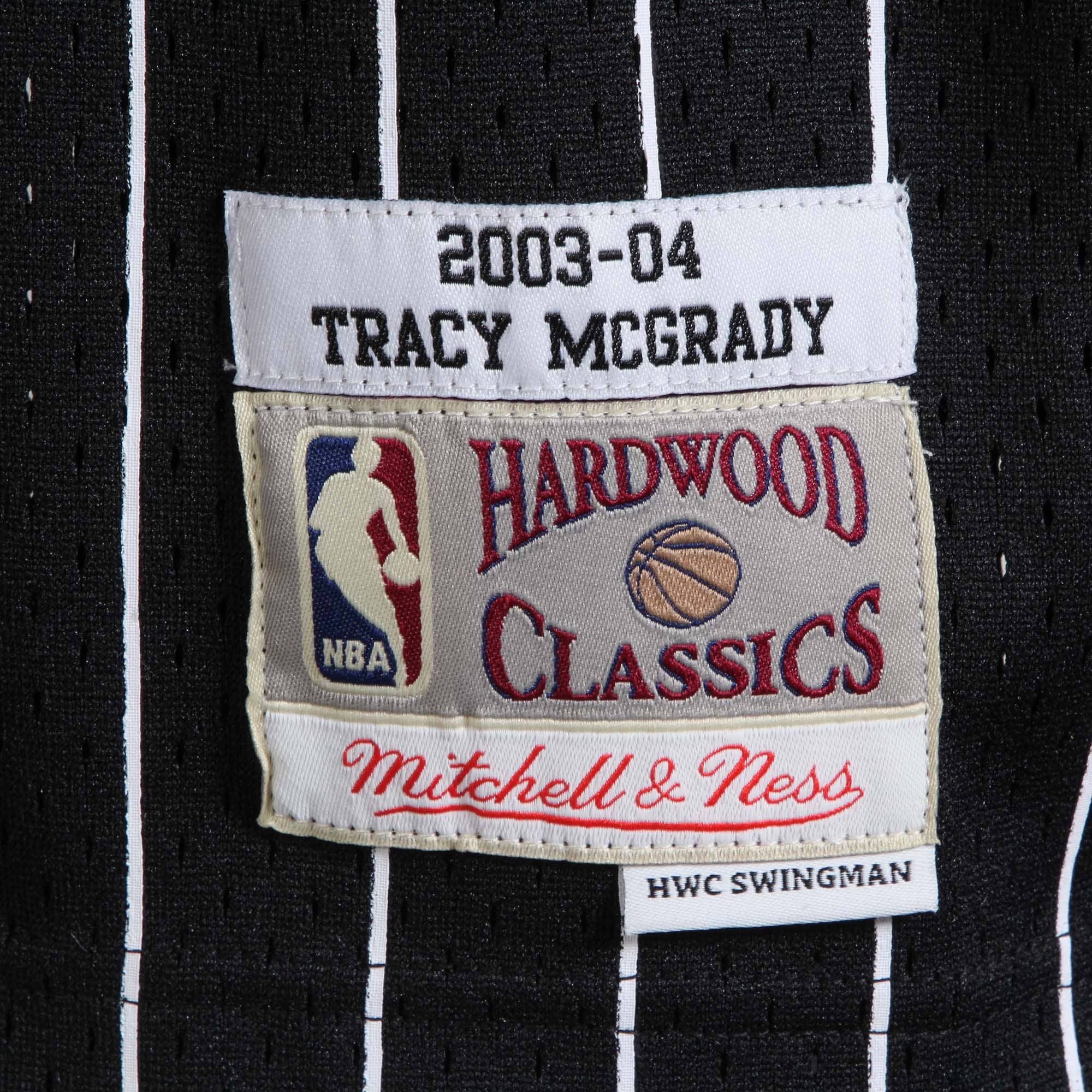 Tracy McGrady Orlando Magic Mitchell & Ness 2003-04 Hardwood Classics Swingman Jersey - Black