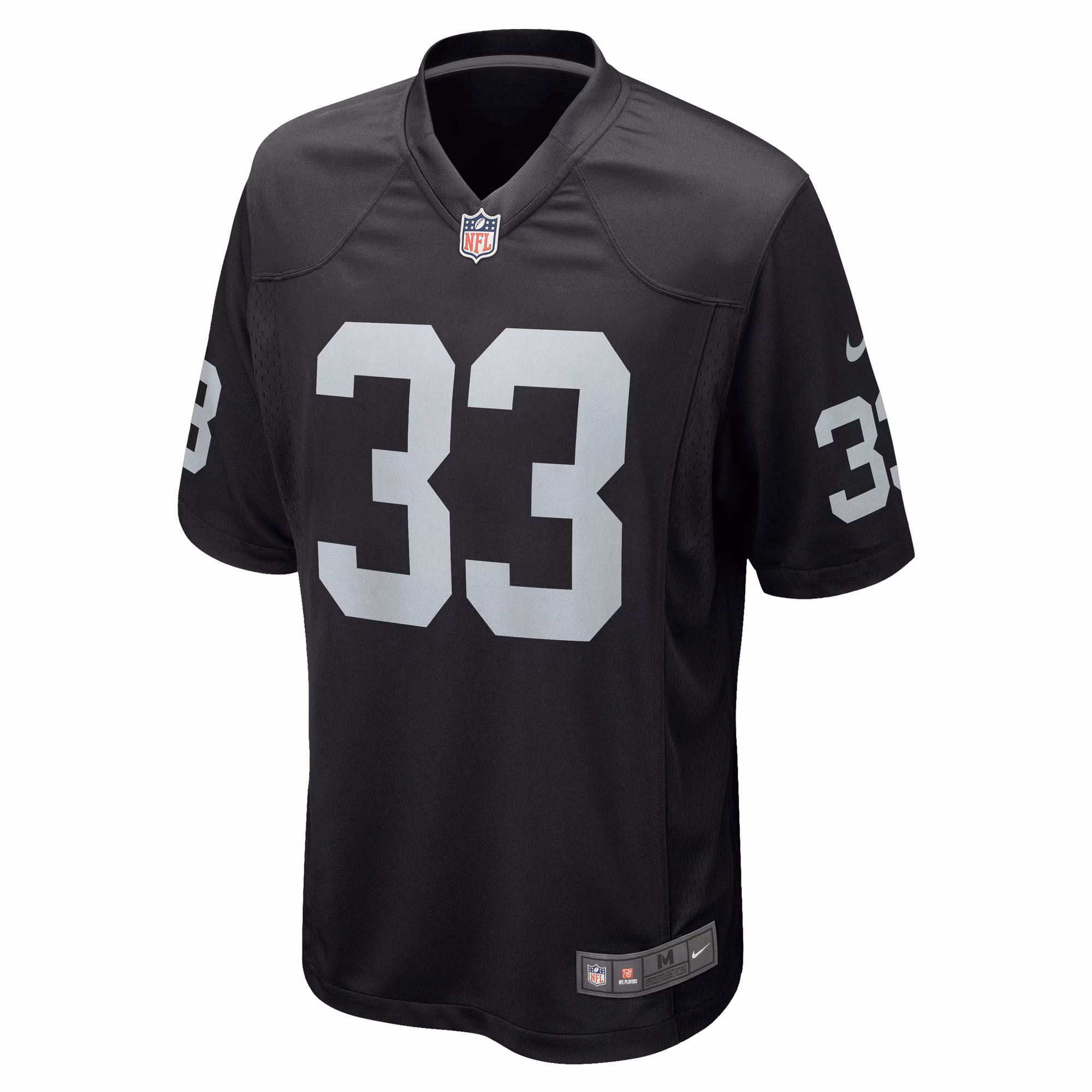 Roderic Teamer Las Vegas Raiders Game Jersey - Black