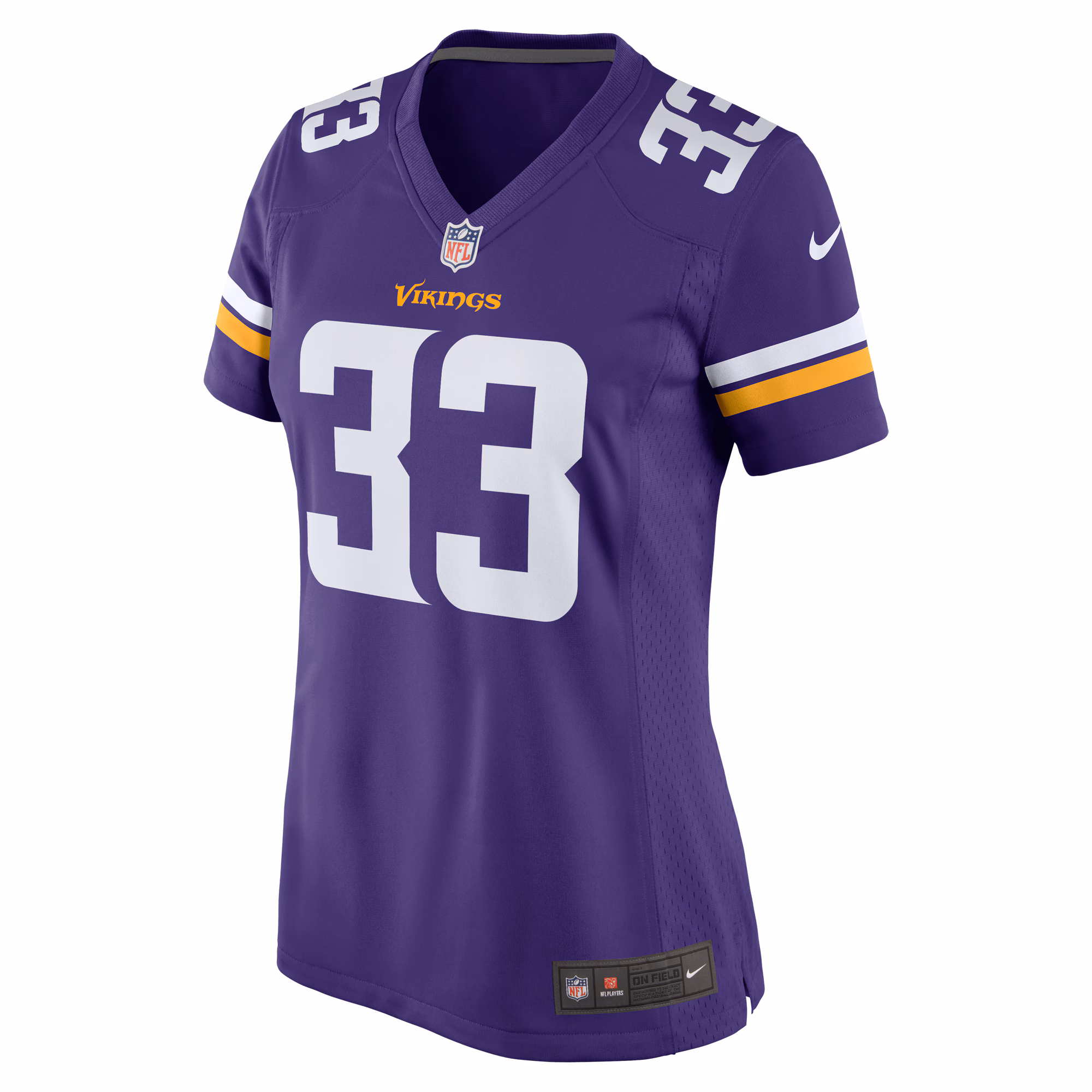 Aaron Jones Minnesota Vikings Women's Game Player Jersey - Purple