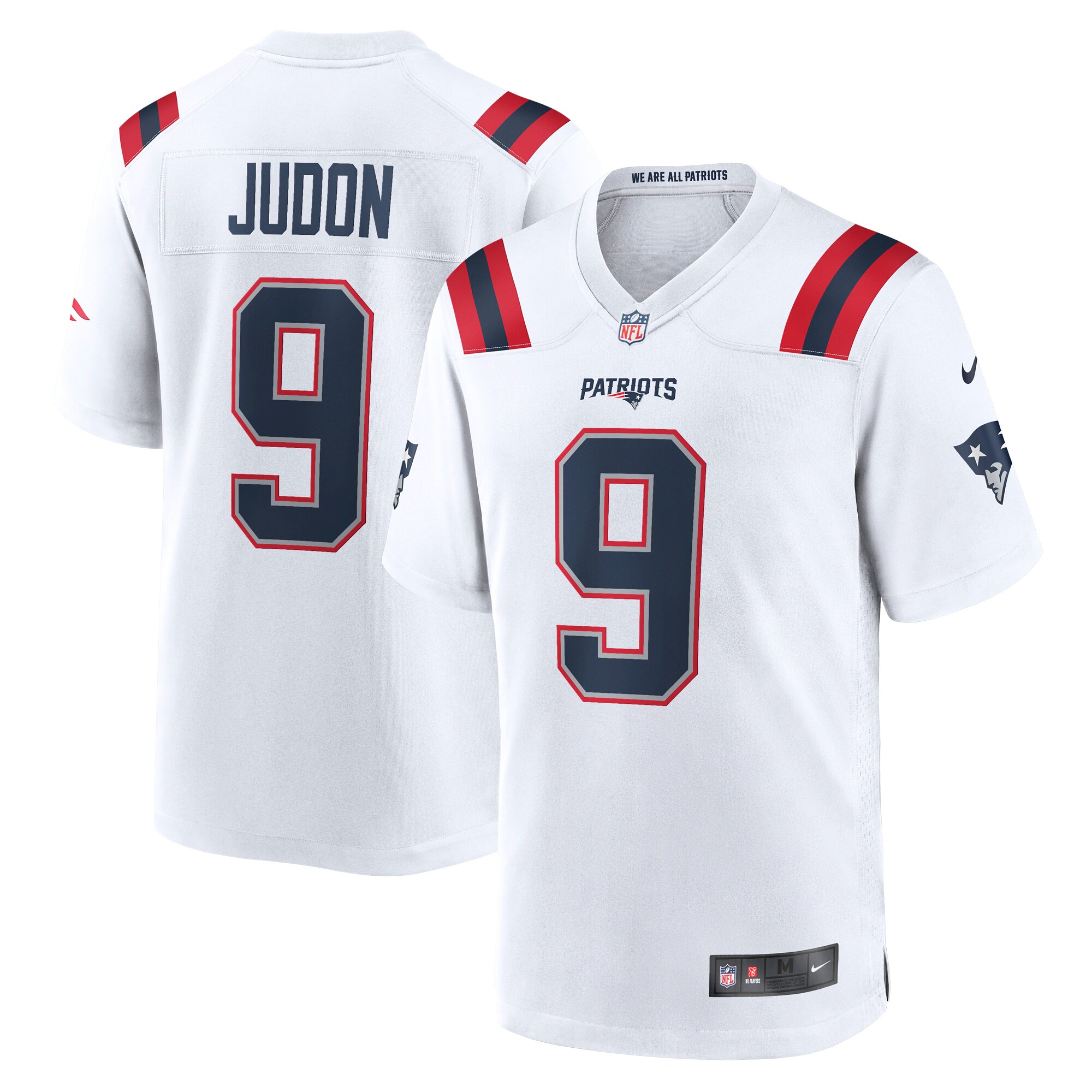 Matthew Judon New England Patriots  Game Jersey - White