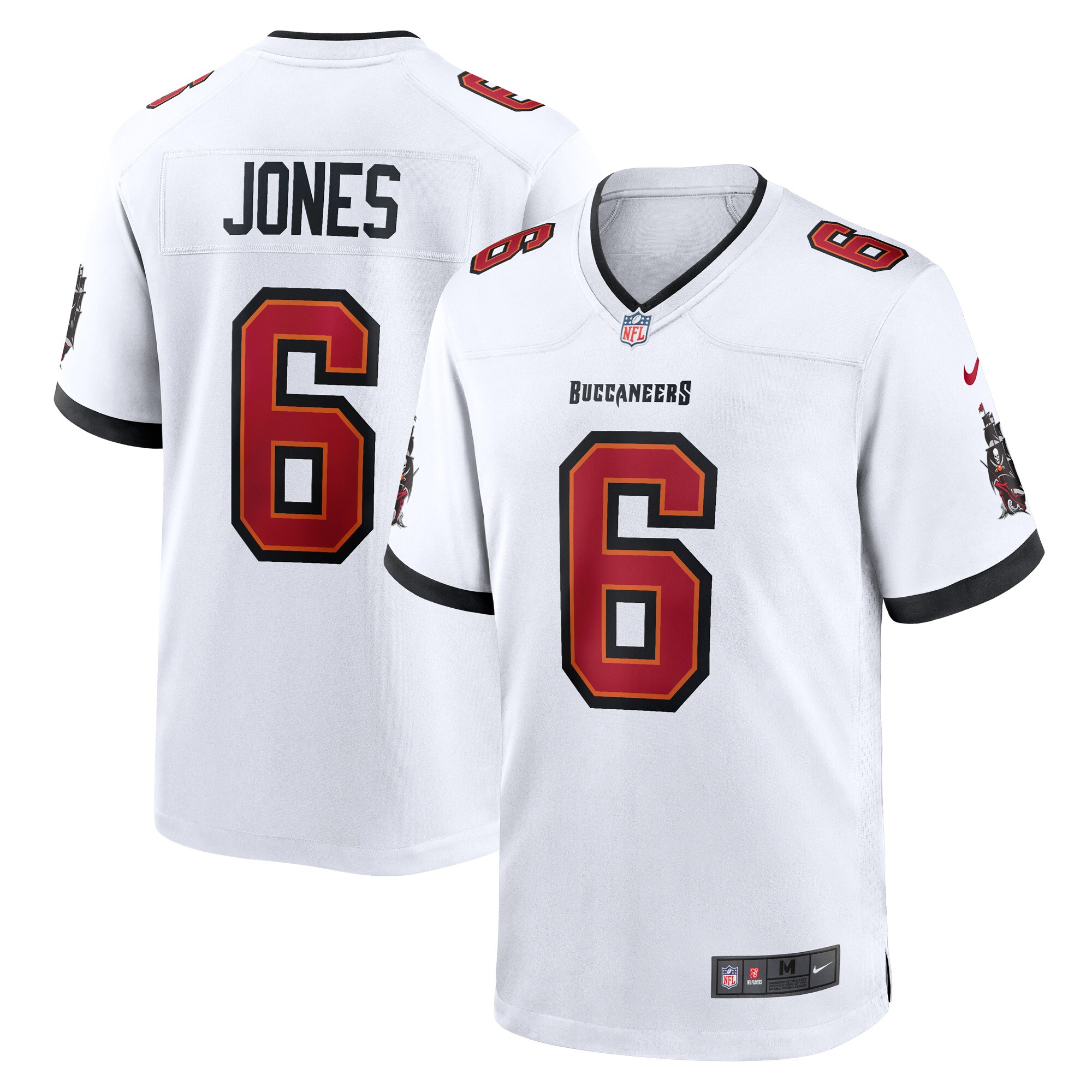 Julio Jones Tampa Bay Buccaneers  Player Game Jersey - White